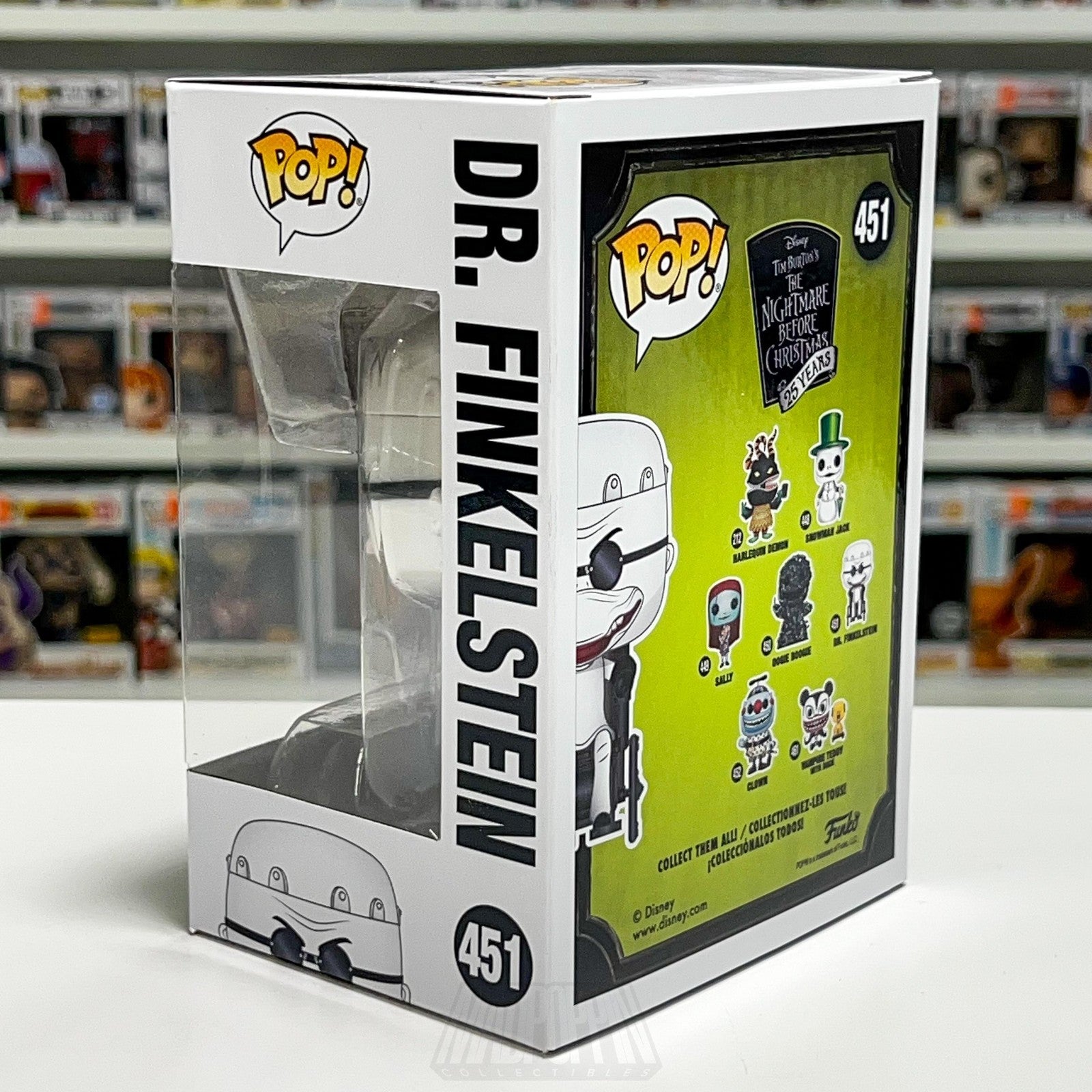 Funko Pop Disney Nightmare Before Christmas Dr Finkelstein 451 Toy Vinyl Figure2
