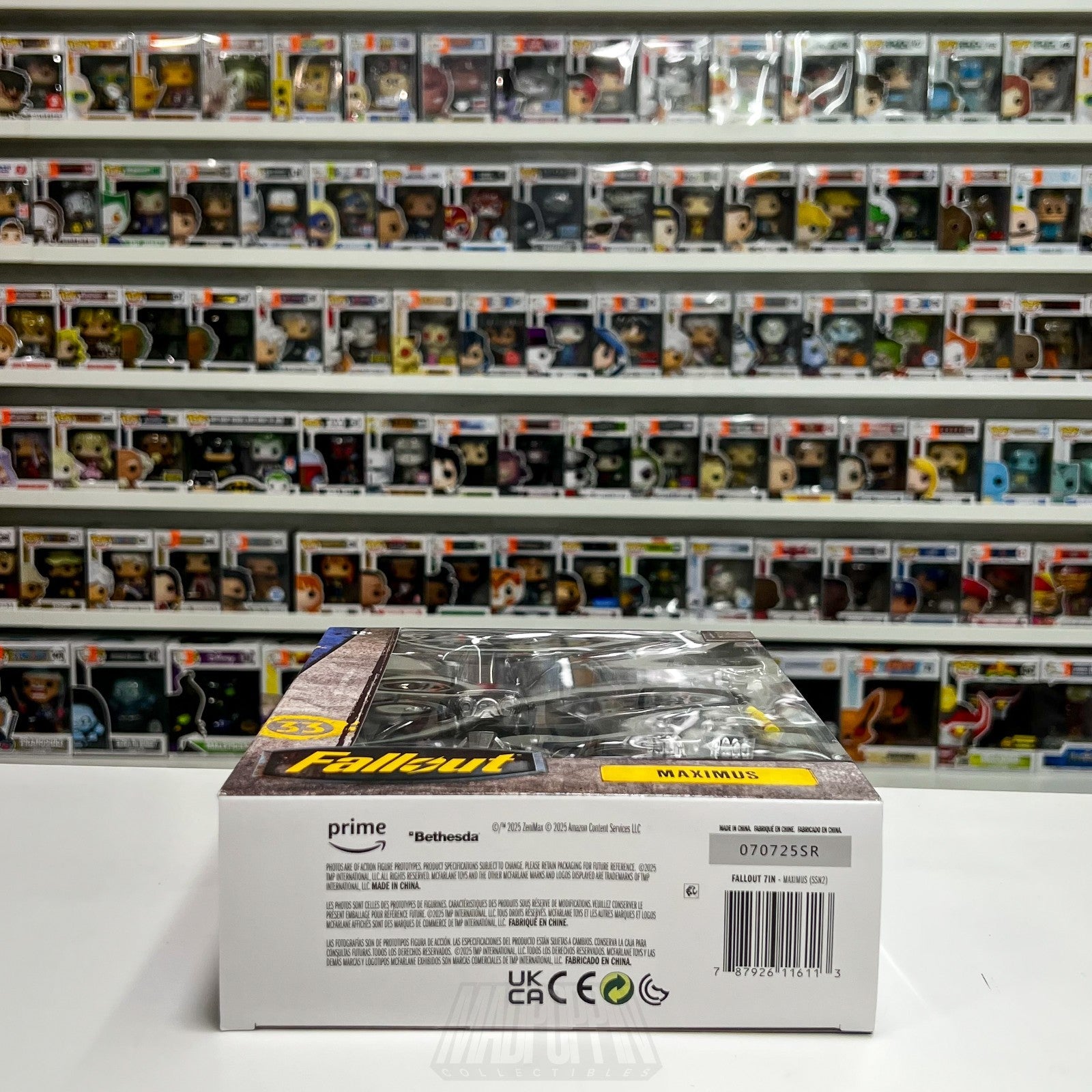 McFarlane Toys Fallout Maximus 7 Inch Action Figure Video Game Bethseda IN HAND