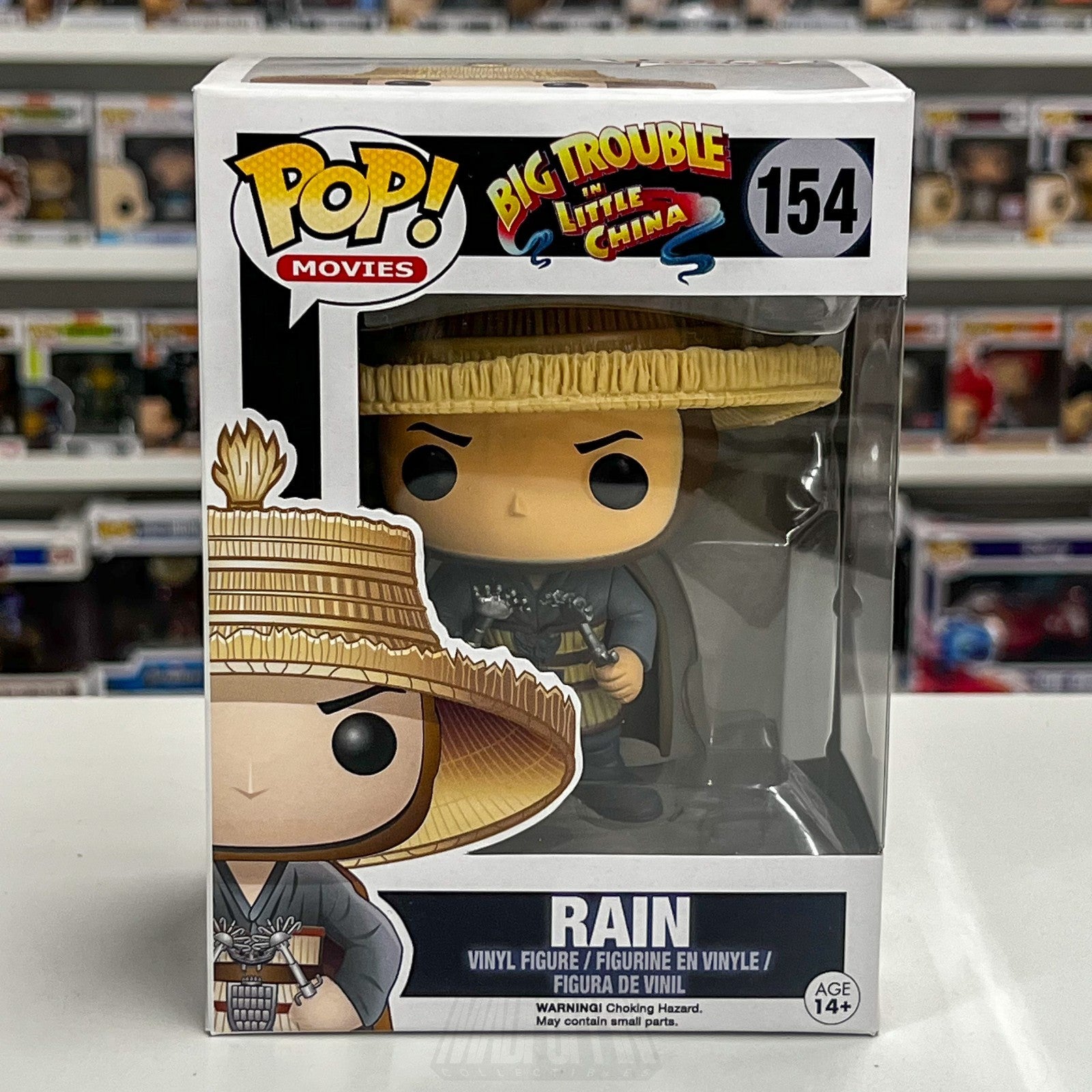 Funko Pop Movies Big Trouble In Little China Rain 154 Action Comedy Vinyl Figure0