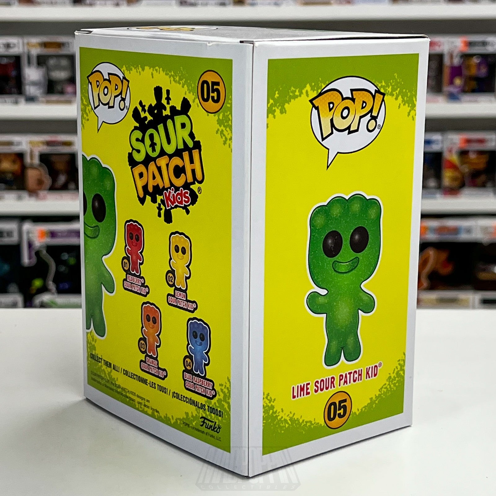 Funko Pop Lime Sour Patch Kid 05 ECCC 2024 Emerald City Comic Con 1000 PCS Candy4