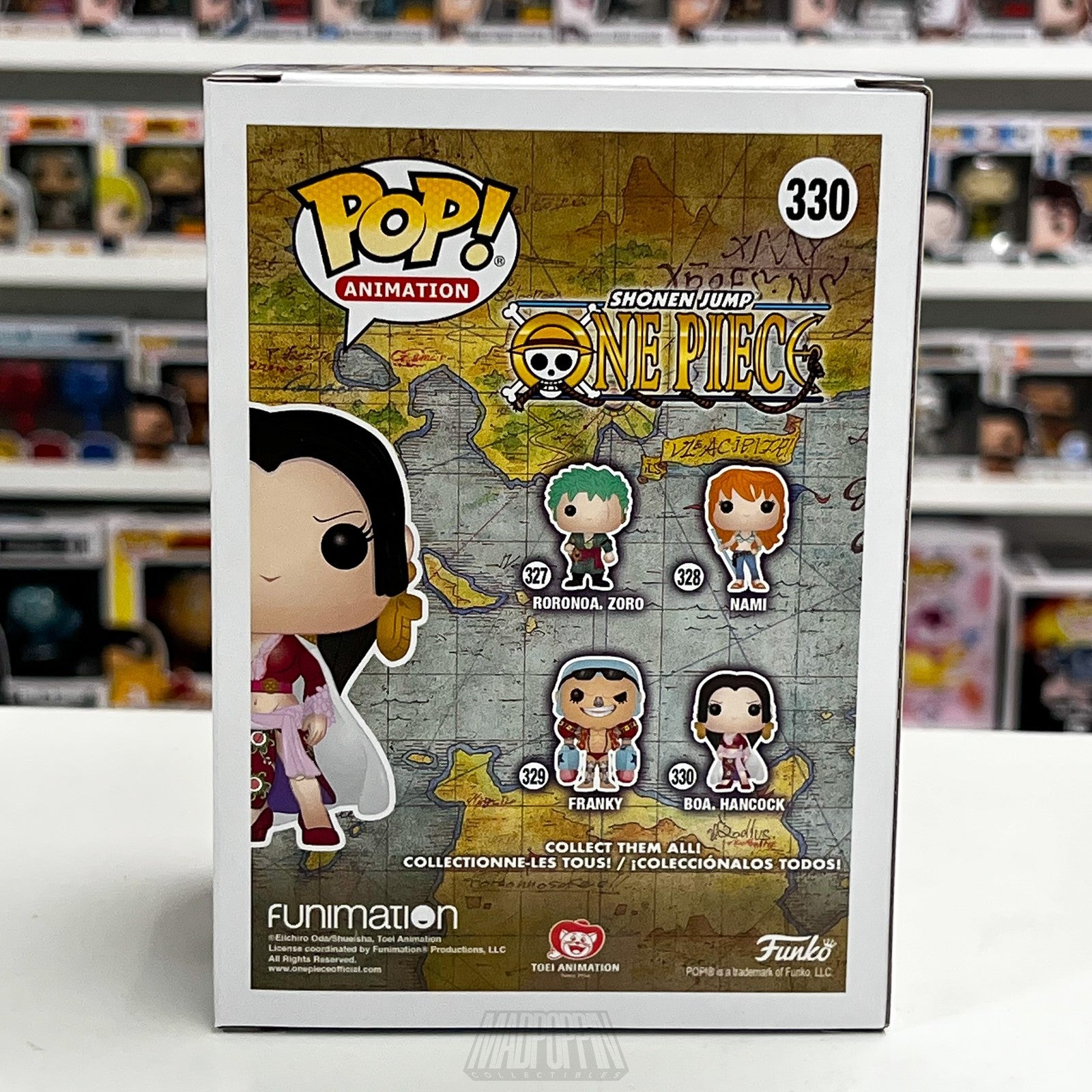 Funko Pop Animation One Piece Boa Hancock Figure 330 Vinyl Anime Collectible New