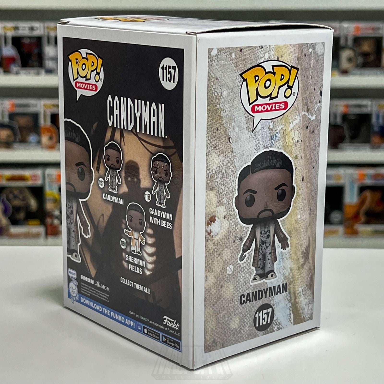 Funko Pop Movies Candyman #1157 Vinyl Figure New In Box Horror Collectible Toy