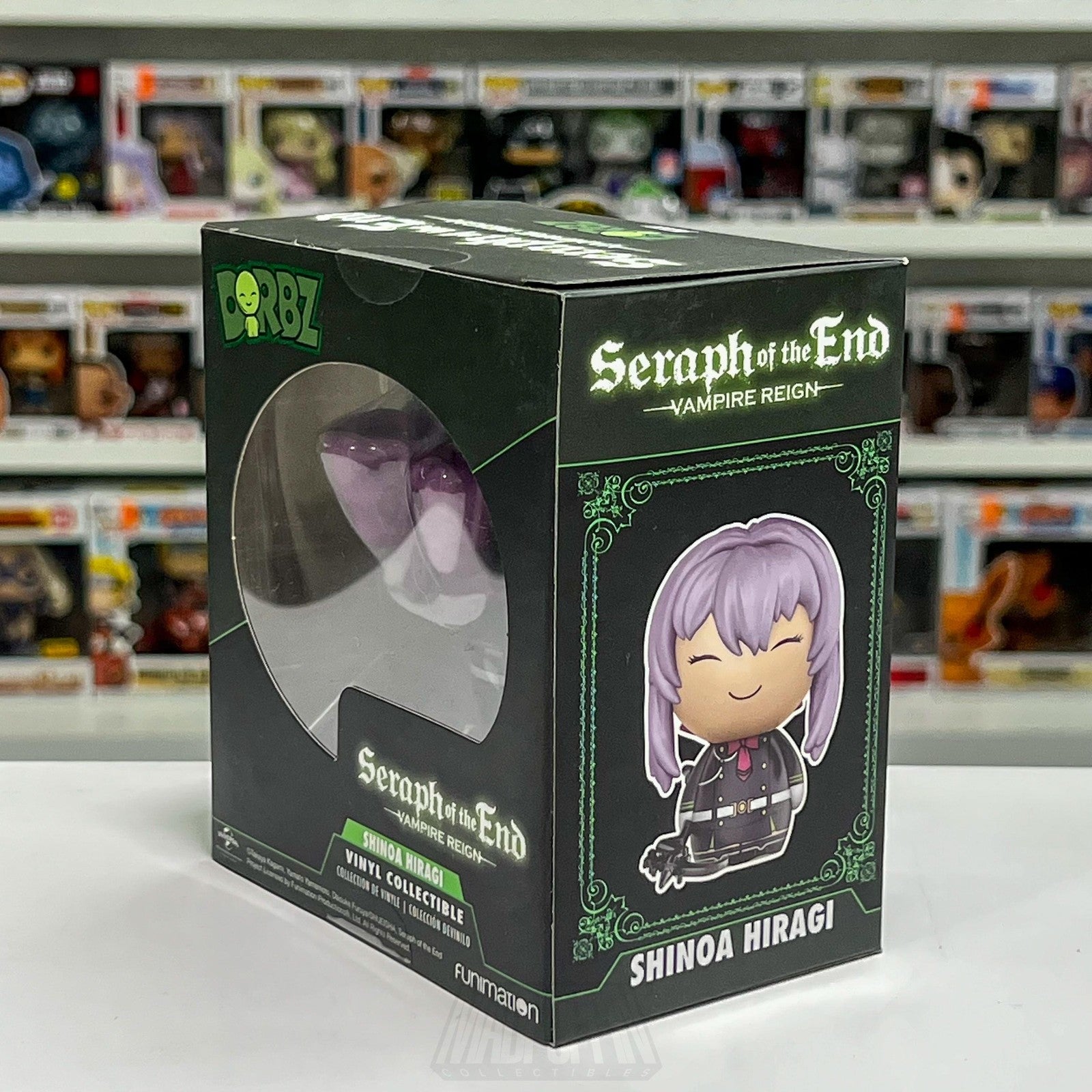 Funko Dorbz Animation Seraph of the End Shinoa Hiragi 335 Specialty Series Anime
