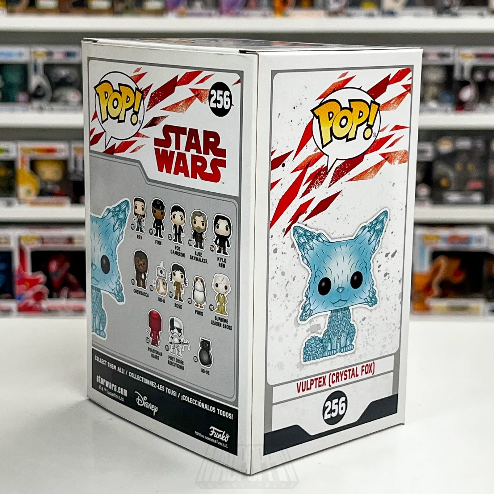 Funko Pop Star Wars Episode 8 The Last Jedi Vulptex Crystal Fox 256 Vinyl Figure4