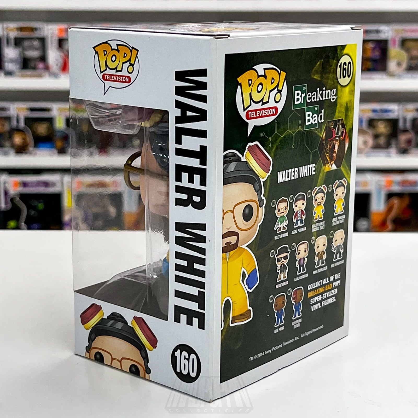 Funko Pop Television Breaking Bad Walter White Hazmat Suit 160 Vinyl Figure AMC2