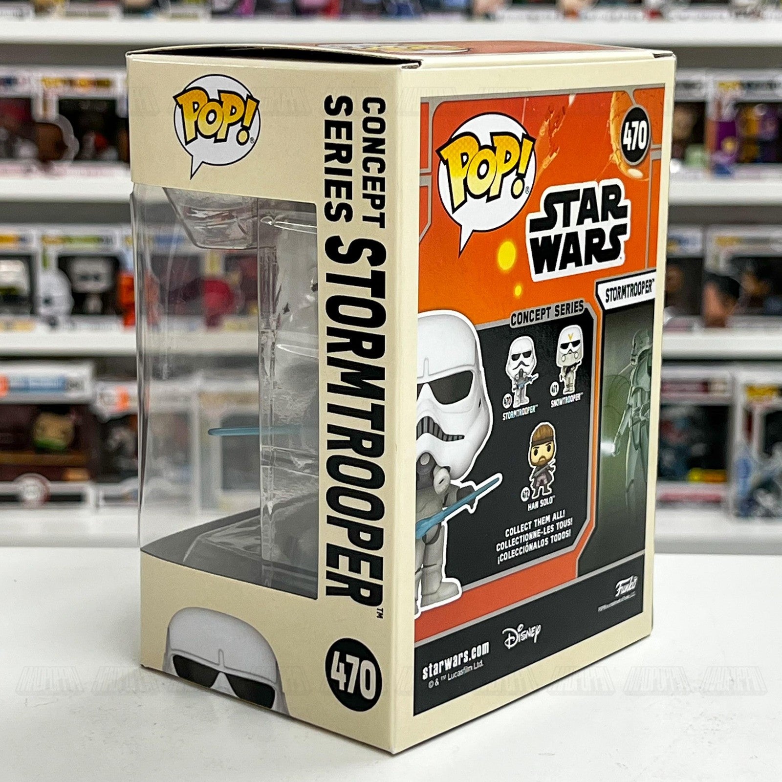 Funko Pop Star Wars Concept Series Stormtrooper #470 Bobble-Head Vinyl Figure
