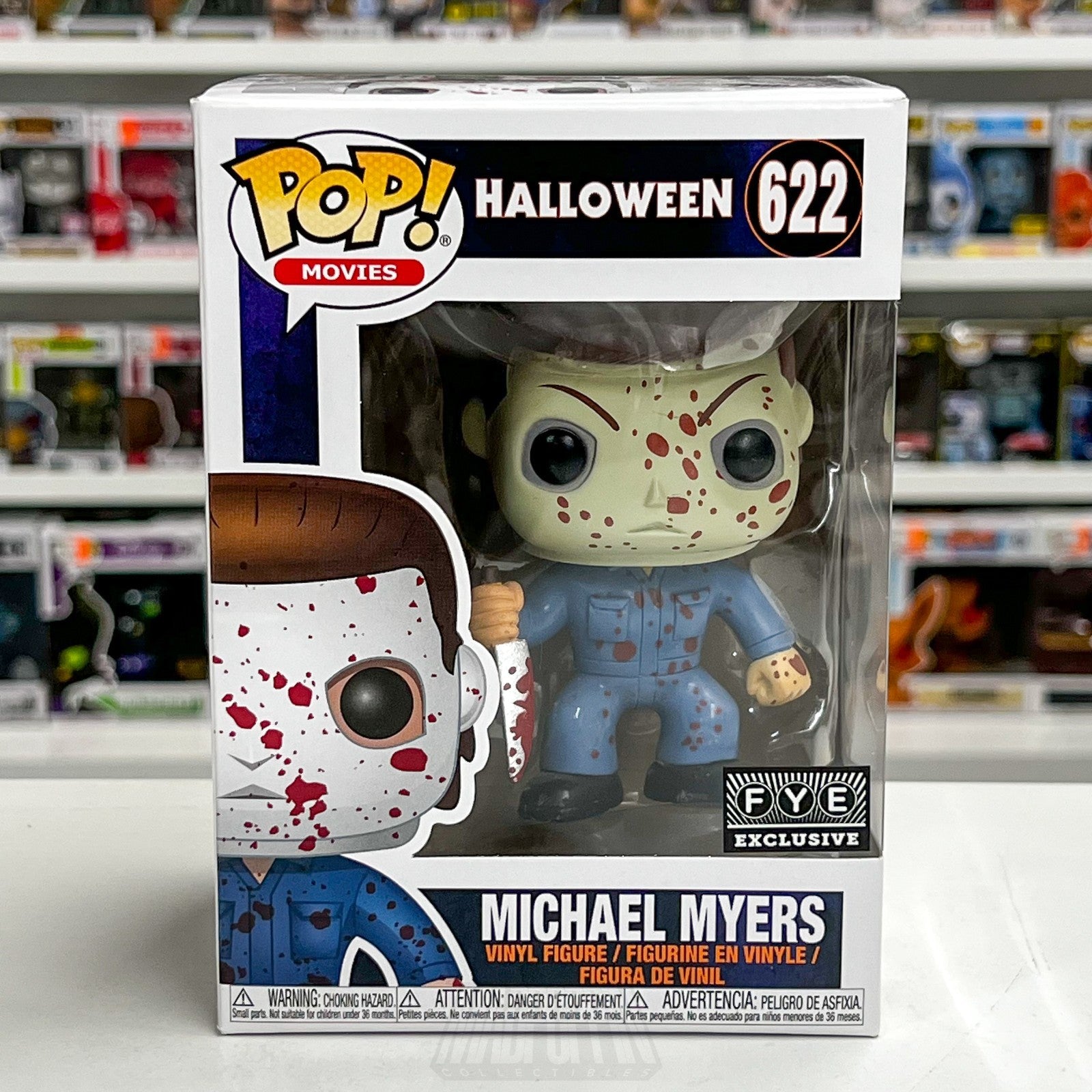 Funko Pop Movies Halloween Michael Myers Bloody FYE Exclusive 622 Vinyl Figure0