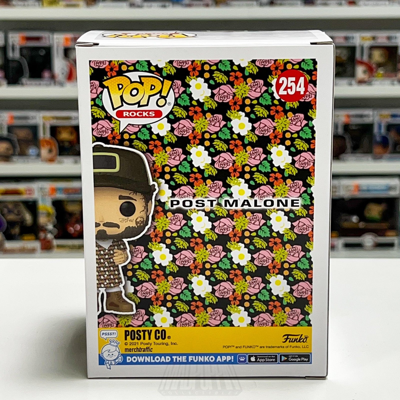 Funko Pop! Rocks Post Malone Sundress 254 Vinyl Figure Brand New In Box NIB MIB3