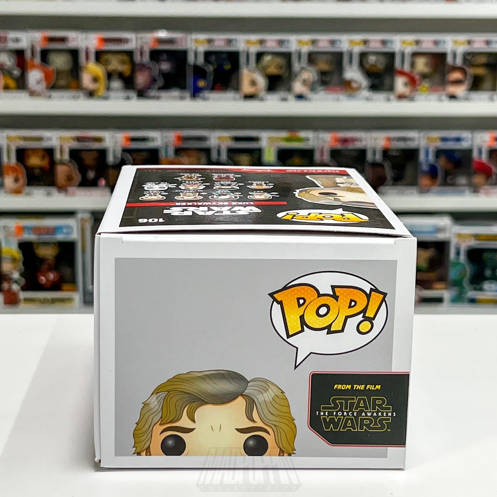 Funko Pop Star Wars Luke Skywalker Beard 106 Jedi Vinyl Bobble-Head Figure Toy