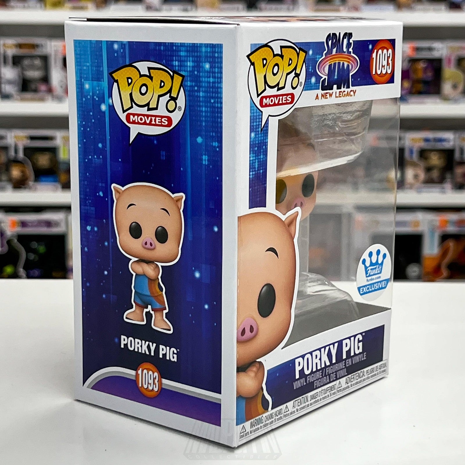 Funko Pop Movies Space Jam A New Legacy Porky Pig #1093 Vinyl Figure Exclusive5