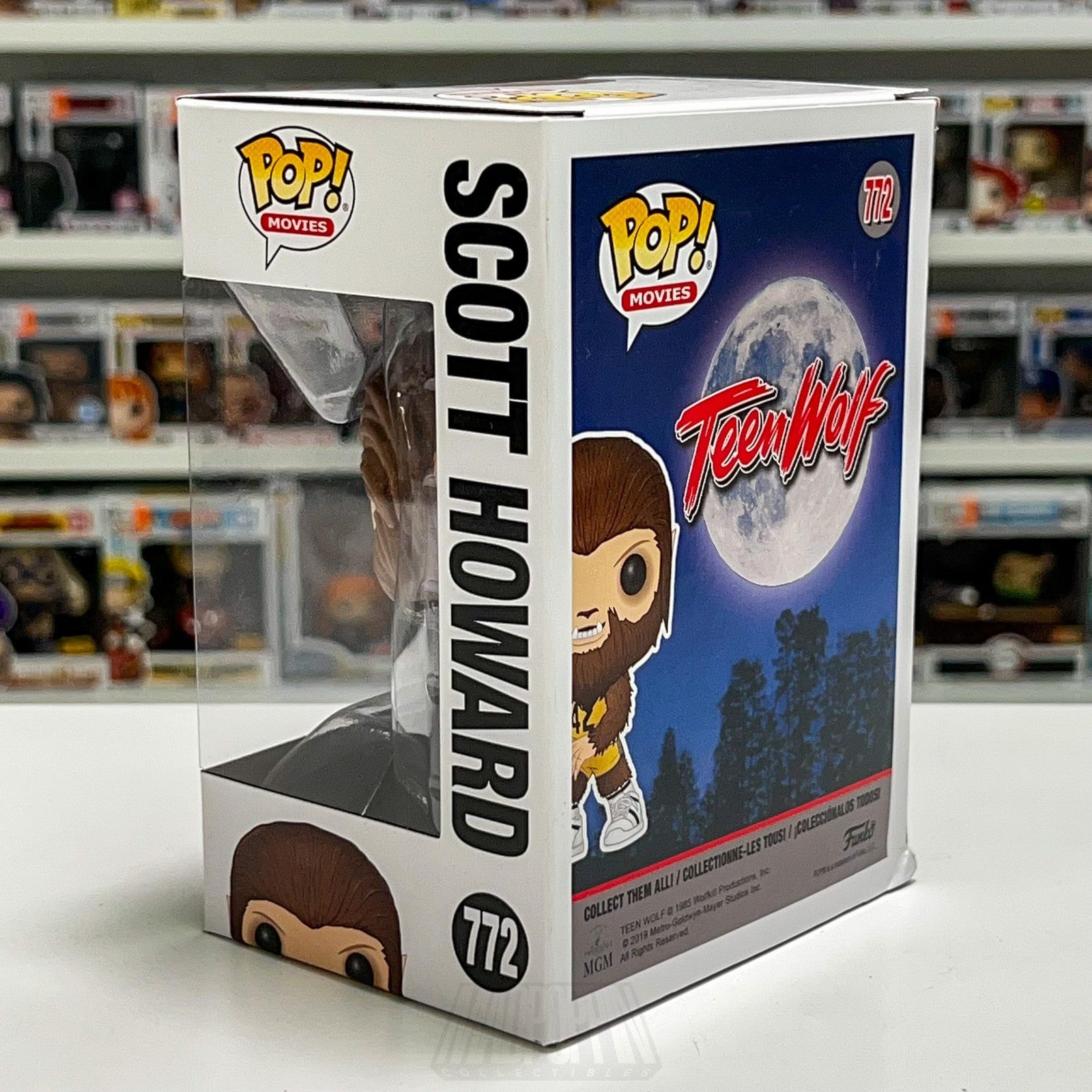 Funko Pop Movies Teen Wolf Scott Howard 772 Vinyl Figure Comedy Michael J Fox