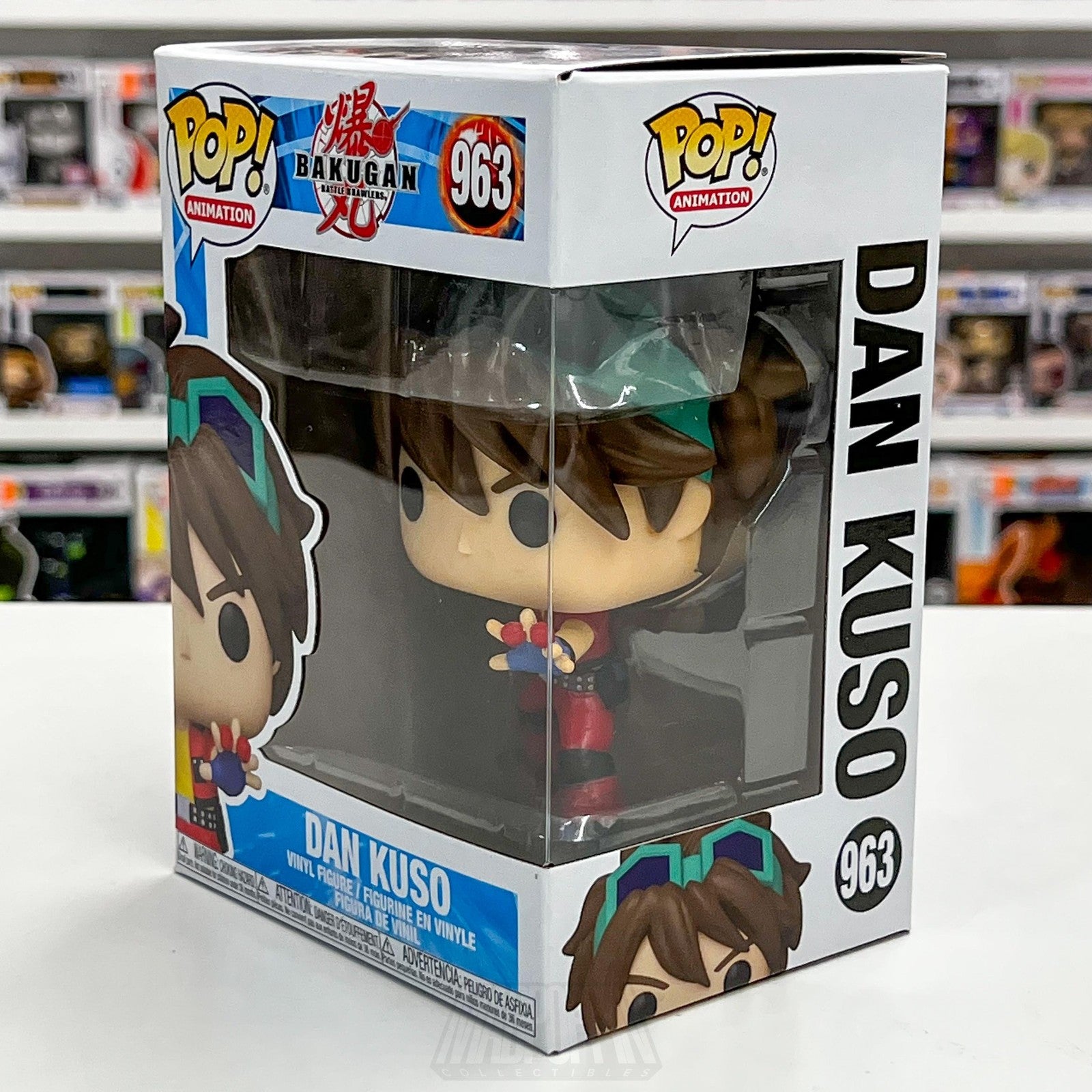 Funko Pop Animation Bakugan Battle Brawlers Dan Kuso 963 Vinyl Figure 20211