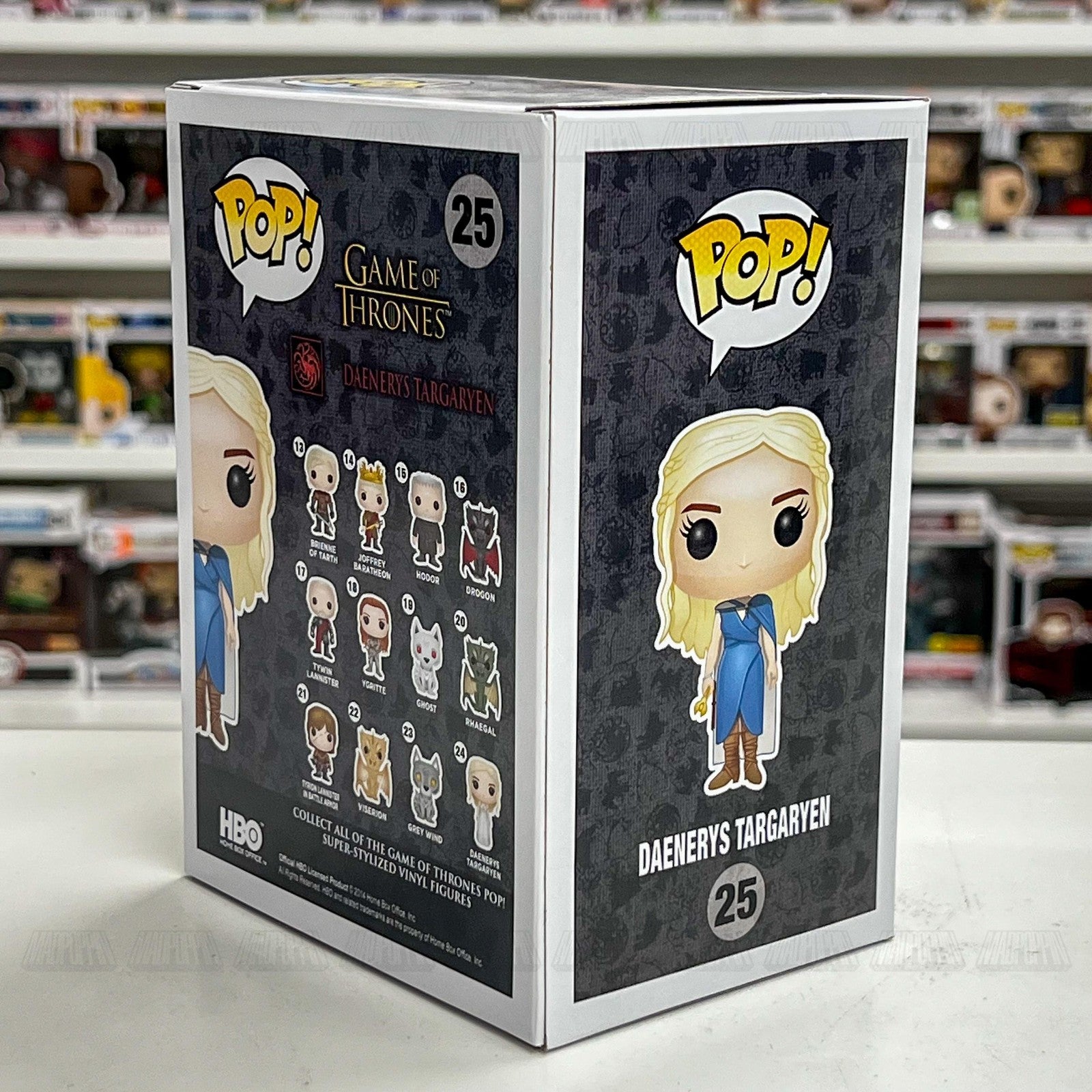 Funko Pop Game of Thrones Daenerys Targaryen 25 Vinyl Figure Standard New HBO TV