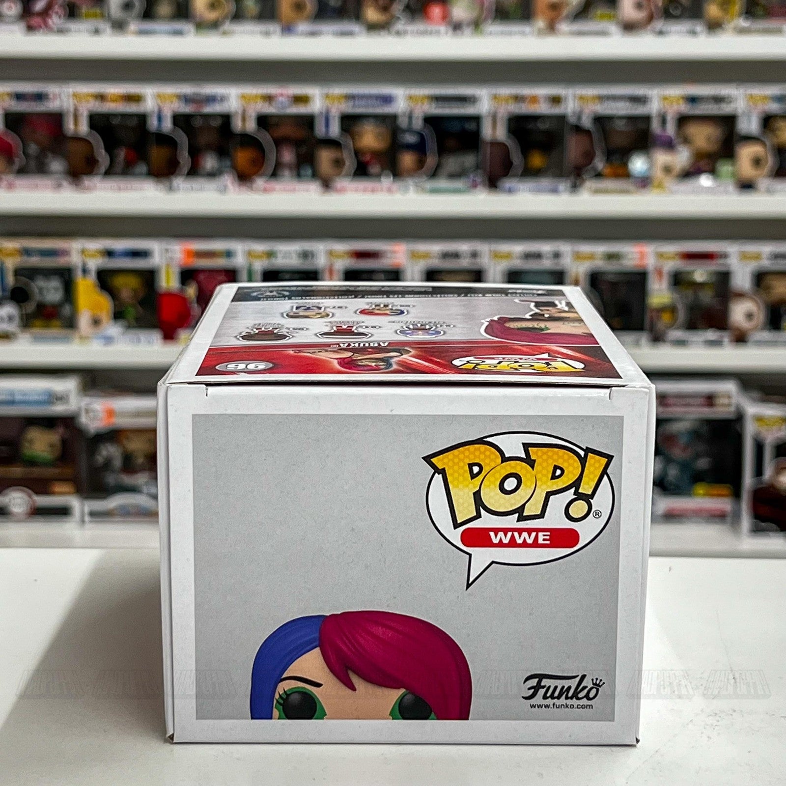 Funko Pop WWE Asuka #96 Vinyl Figure 2021 Wrestling Collectible MIB New Boxed