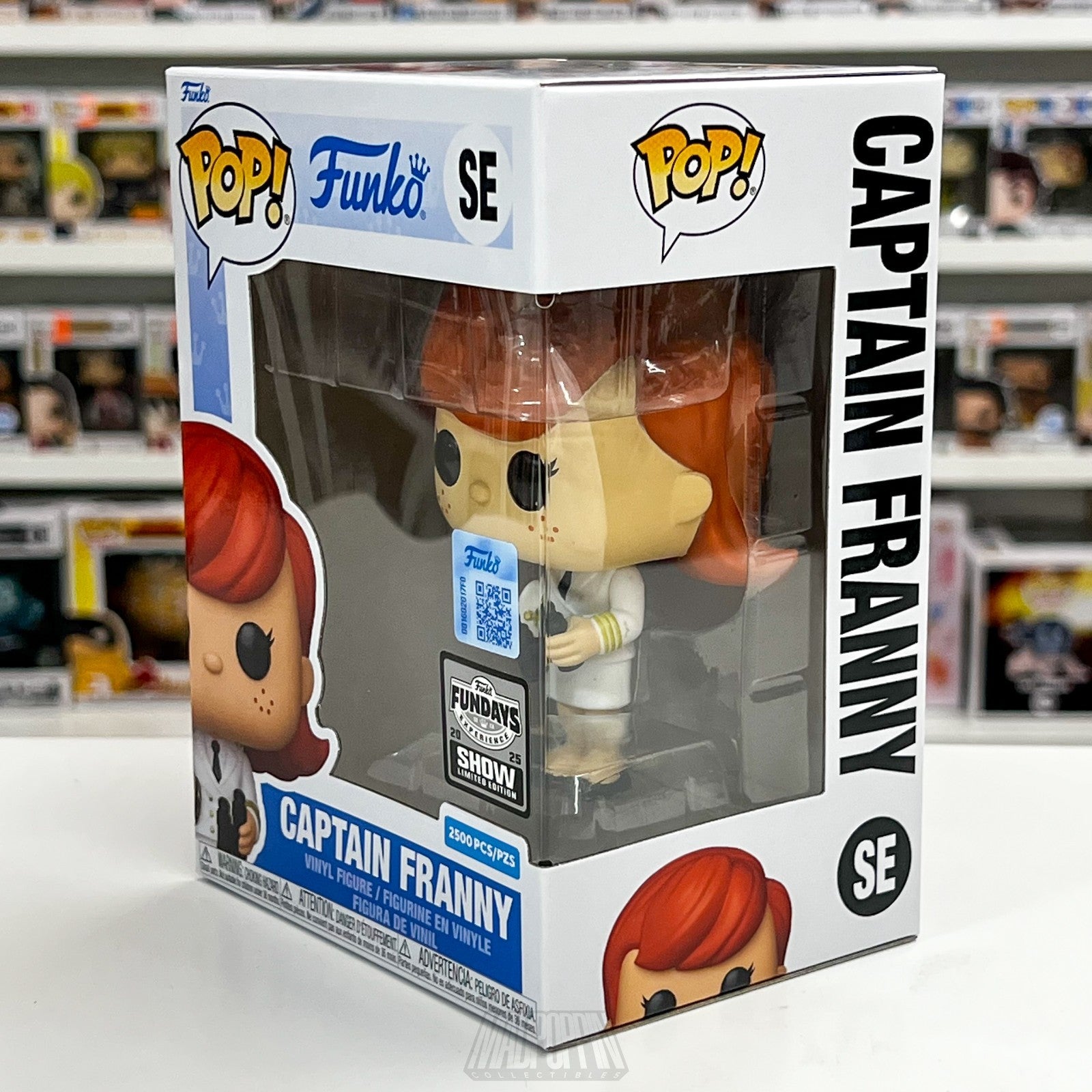 Funko Pop Fundays Experience 2025 Captain Franny Show Limited Edition 2500pcs SE