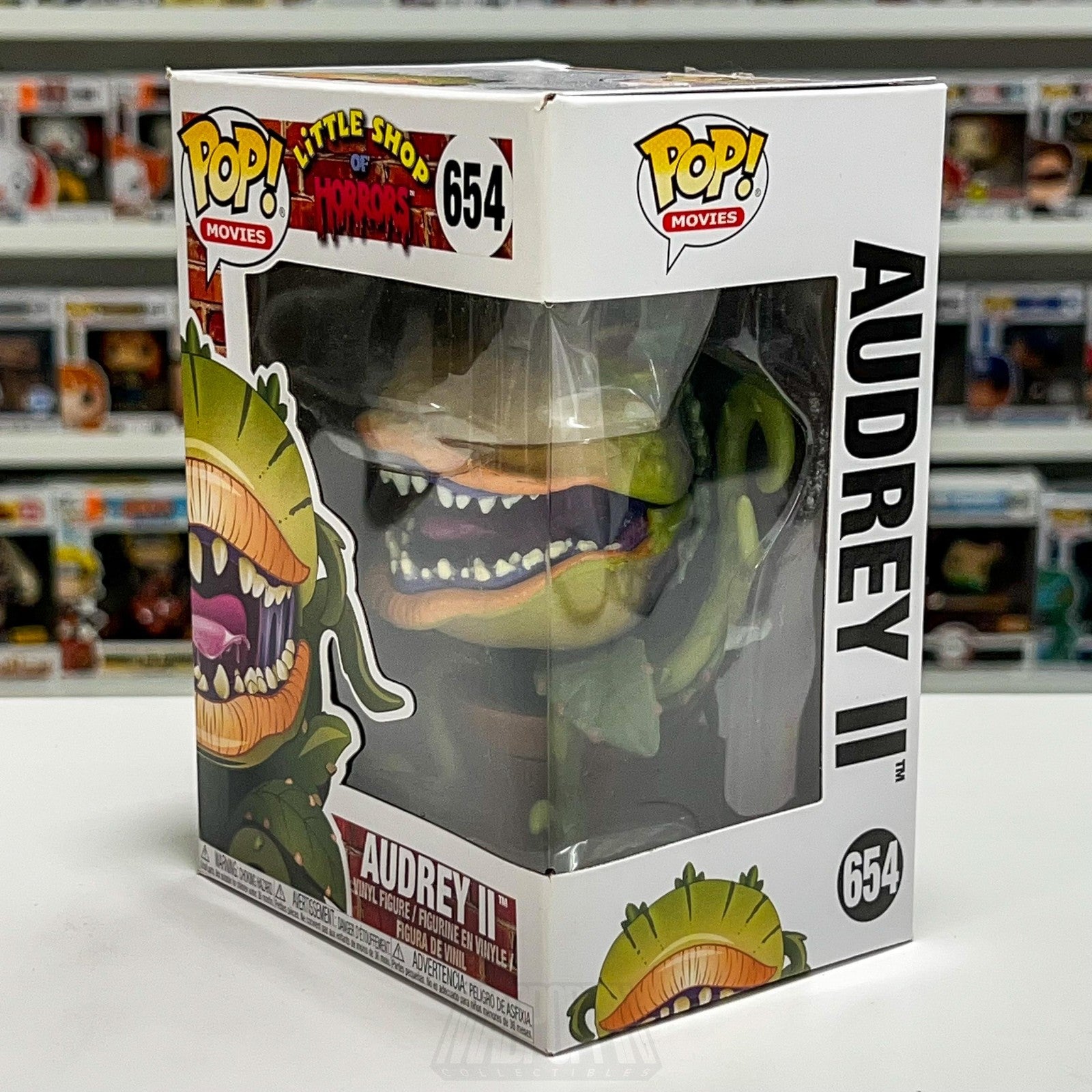 Funko Pop Movies Little Shop of Horrors Audrey II 654 Figure Comedy Frank Oz