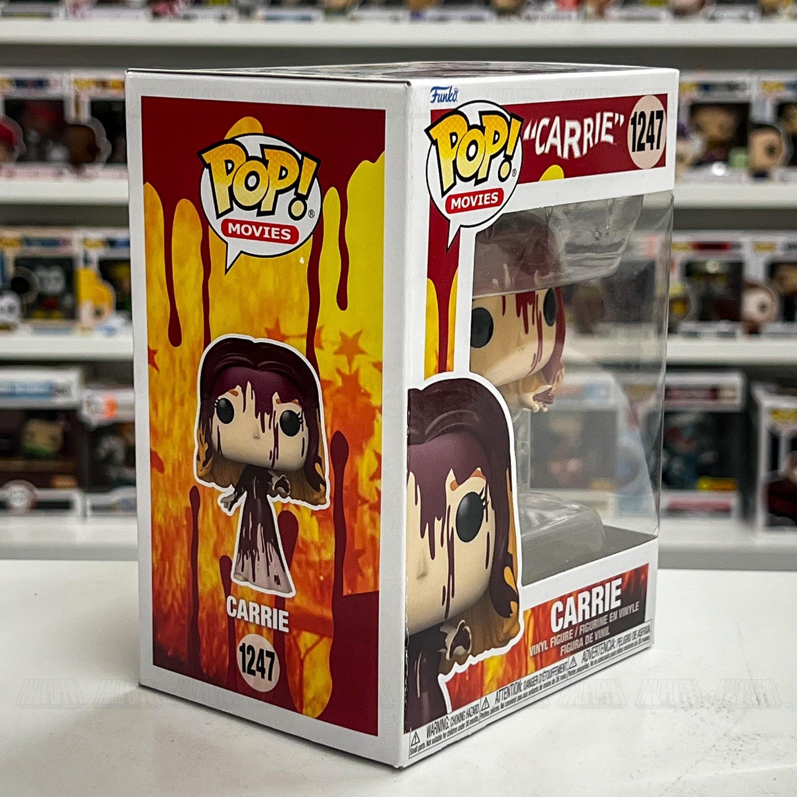 Funko Pop Movies Carrie 1247 Vinyl Figure Horror Stephen King Collectible New