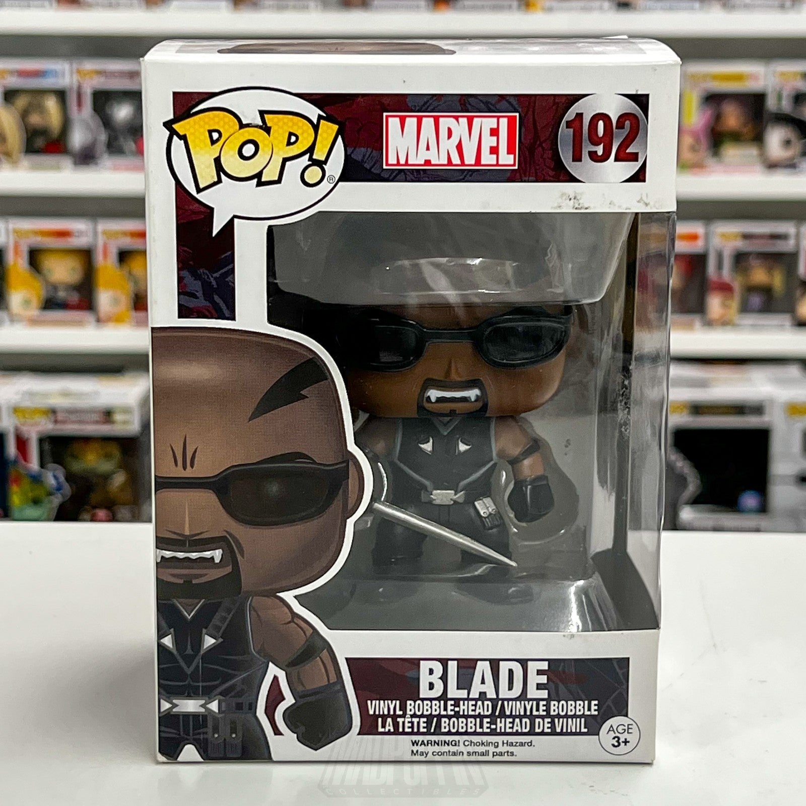 Funko Pop Marvel Blade PX Exclusive 192 Dhampir Vampire Antihero Vinyl Figure0
