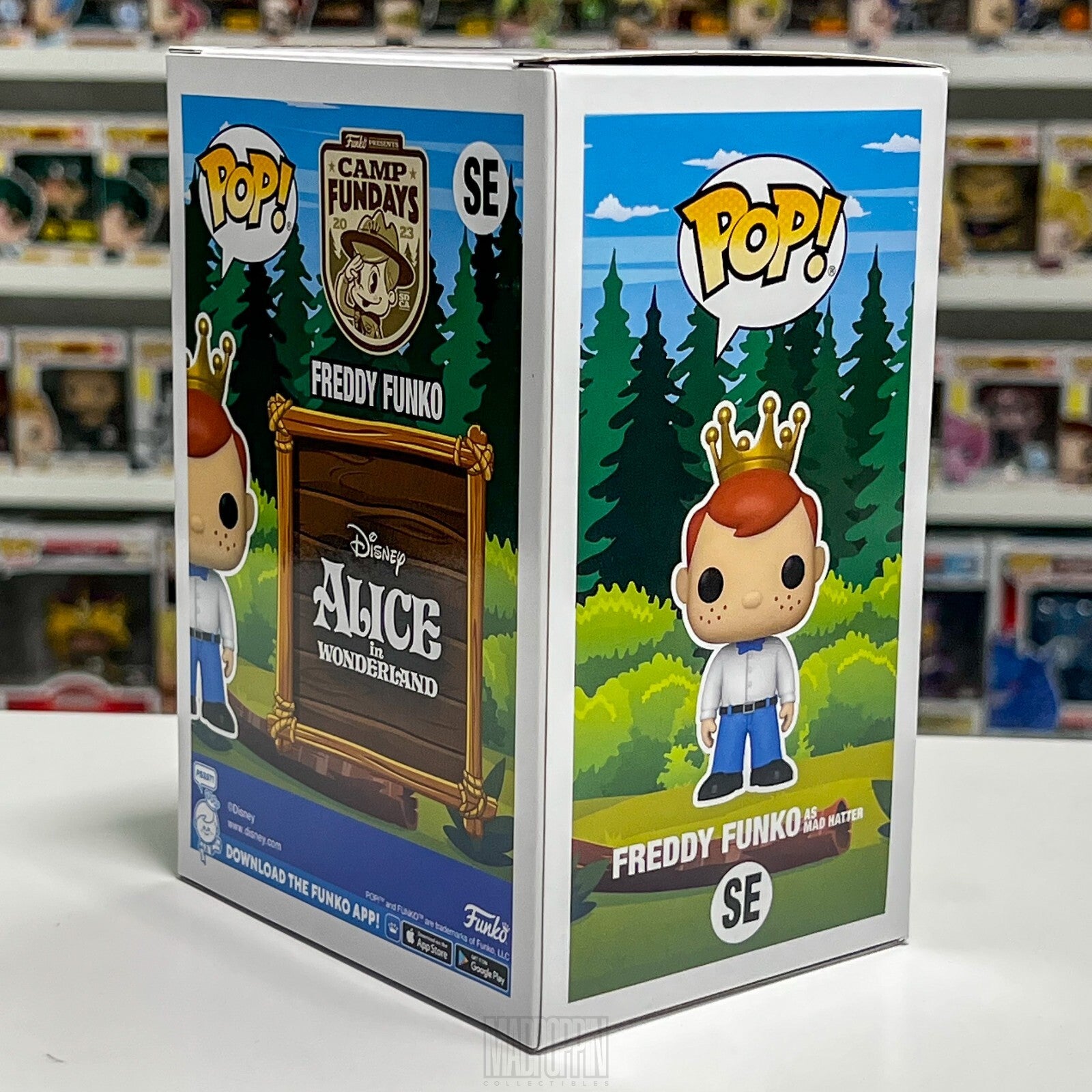 Funko Pop Camp Fundays Freddy Mad Hatter Disney Alice In Wonderland 3500pcs SE