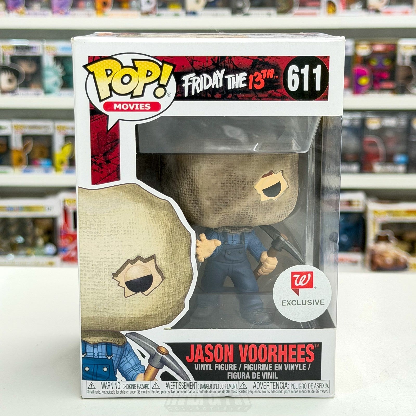 Funko Pop Movies Friday The Jason Voorhees Bag Mask Walgreens 611 Vinyl Figure0