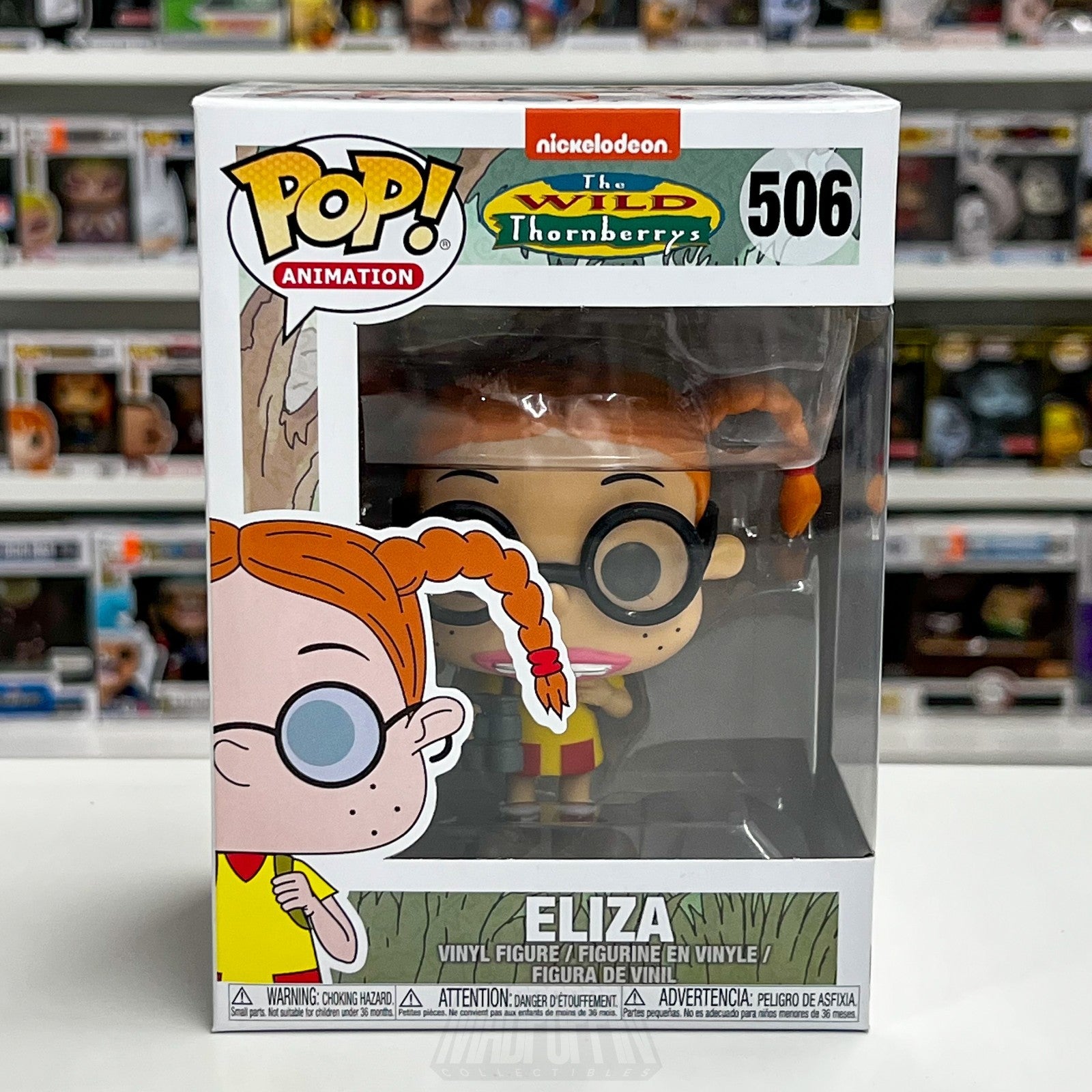Funko Pop Animation Nickelodeon Wild Thornberrys Eliza 506 Cartoons Vinyl Figure0