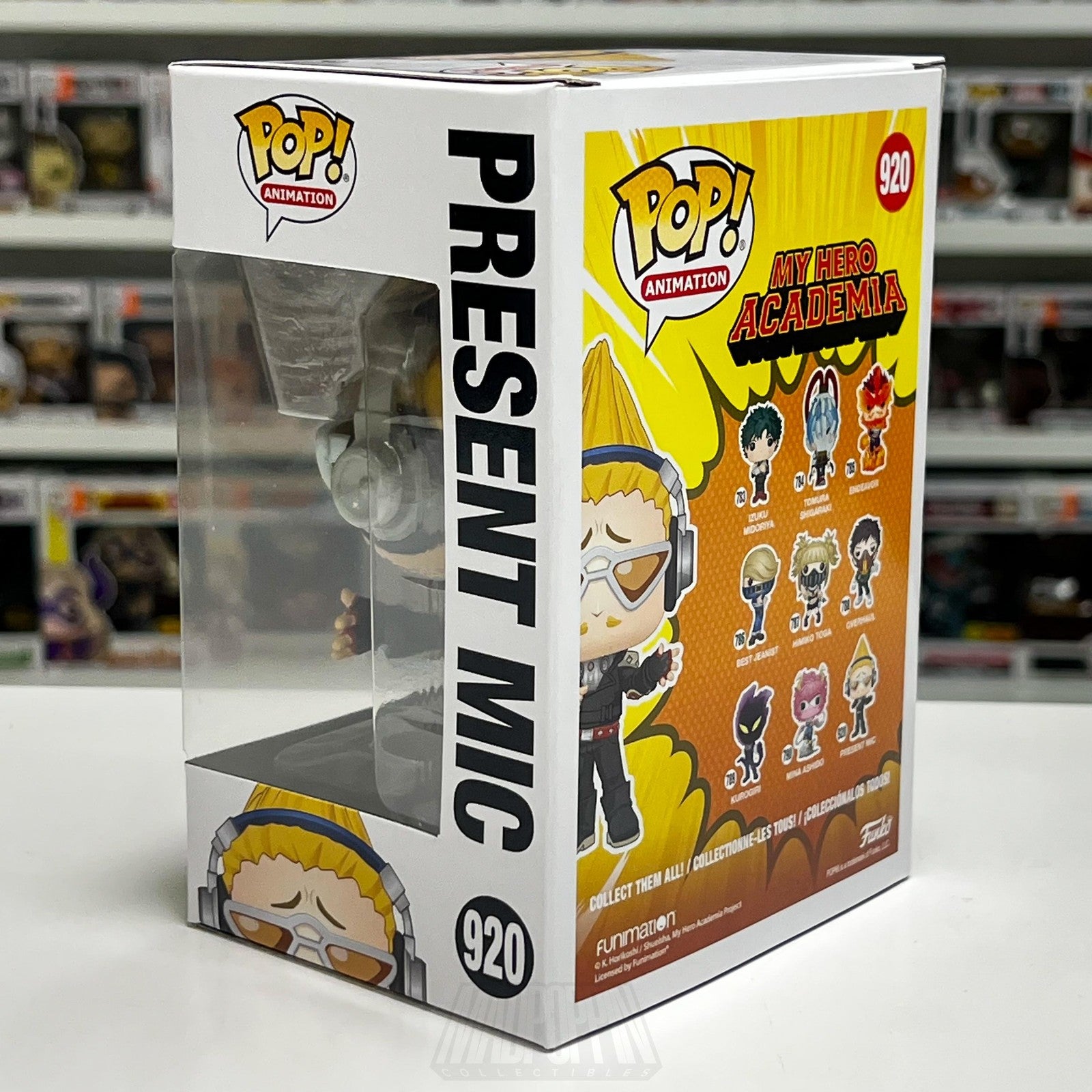 Funko Pop! Animation My Hero Academia Present Mic 920 Vinyl Figure MHA Anime Toy