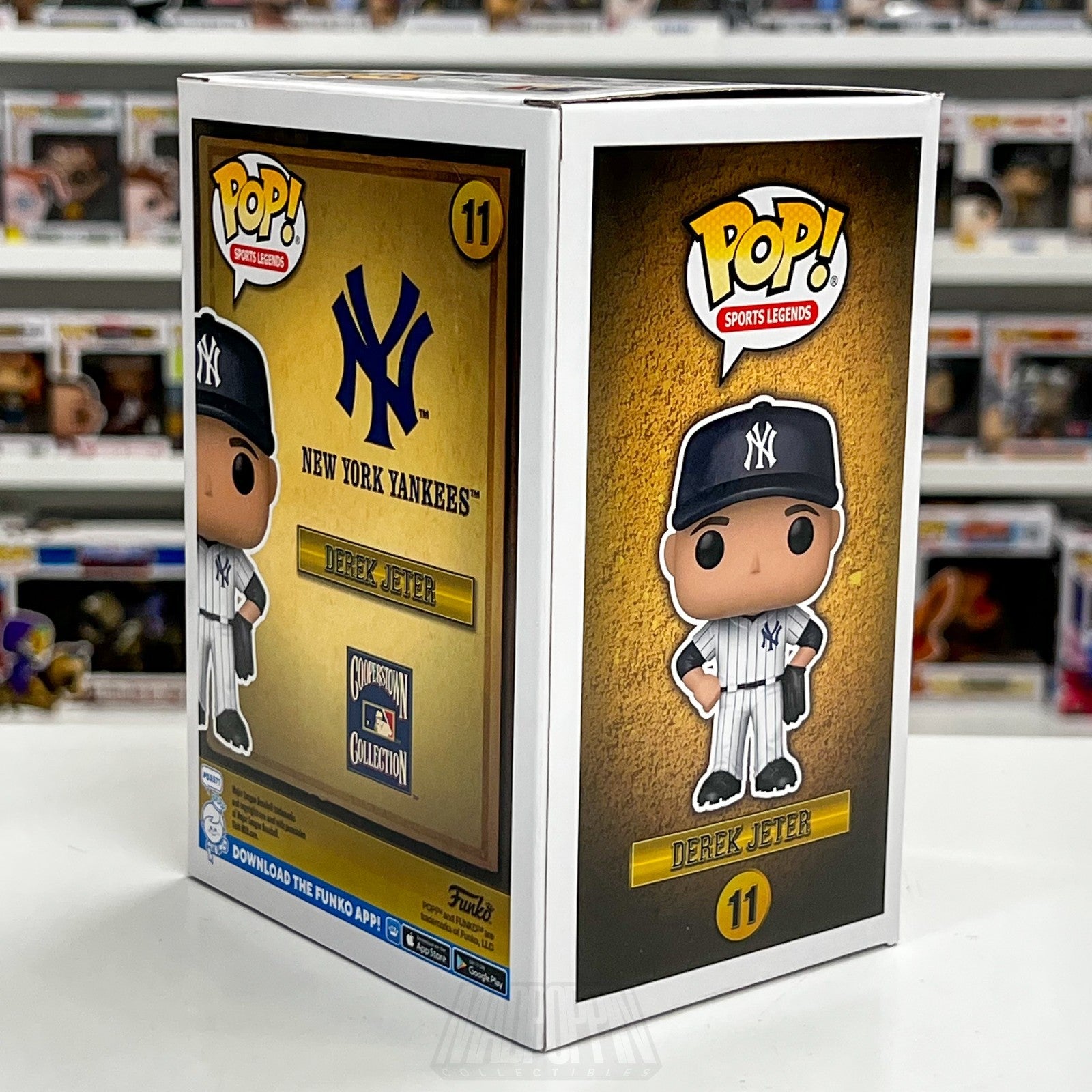 Funko Pop MLB Baseball New York Yankees Derek Jeter Muddy Chase 11 Sport Legends4