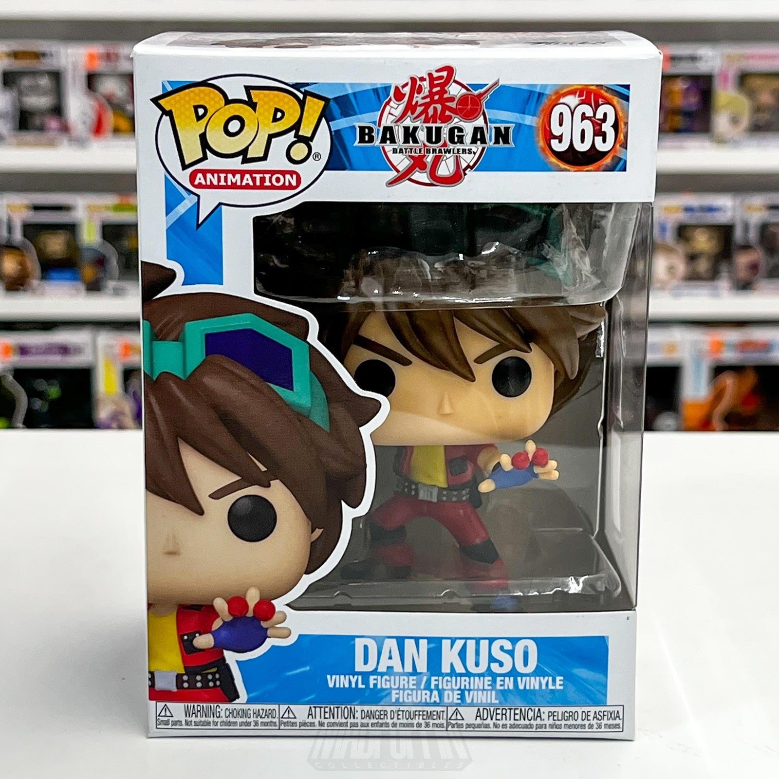 Funko Pop Animation Bakugan Battle Brawlers Dan Kuso 963 Vinyl Figure 20210
