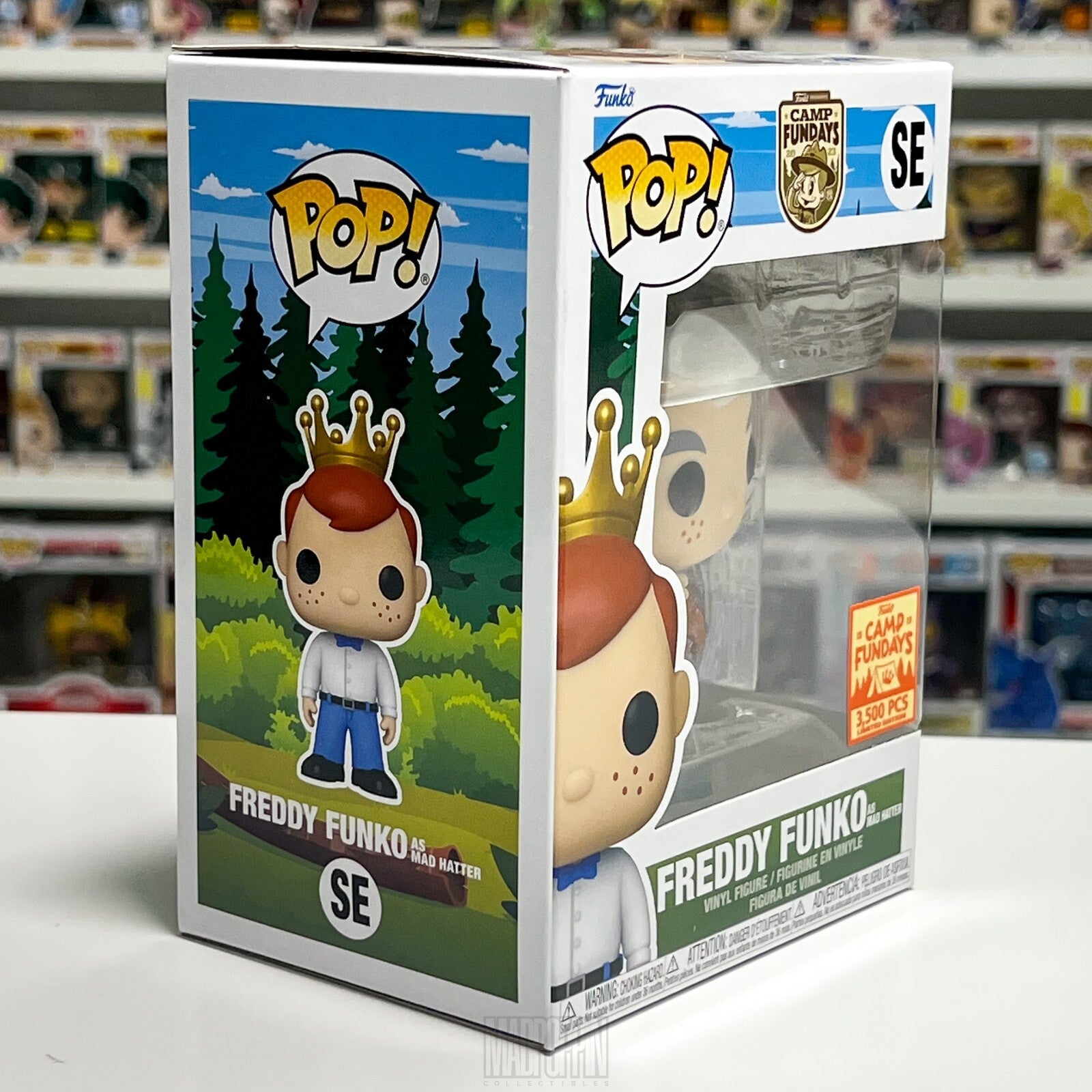 Funko Pop Camp Fundays Freddy Mad Hatter Disney Alice In Wonderland 3500pcs SE