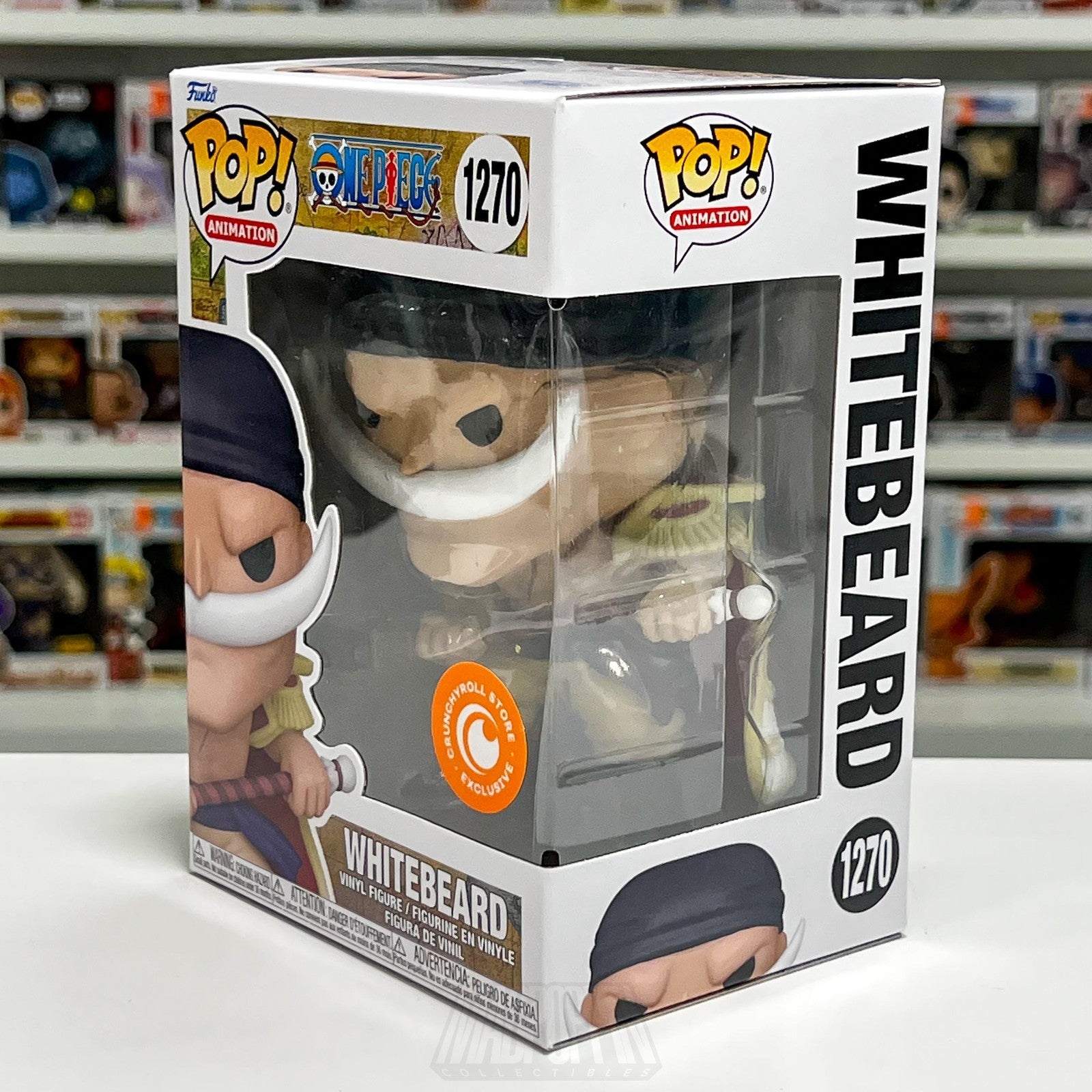 Funko Pop Animation One Piece Whitebeard 1270 Crunchyroll Store Exclusive Anime