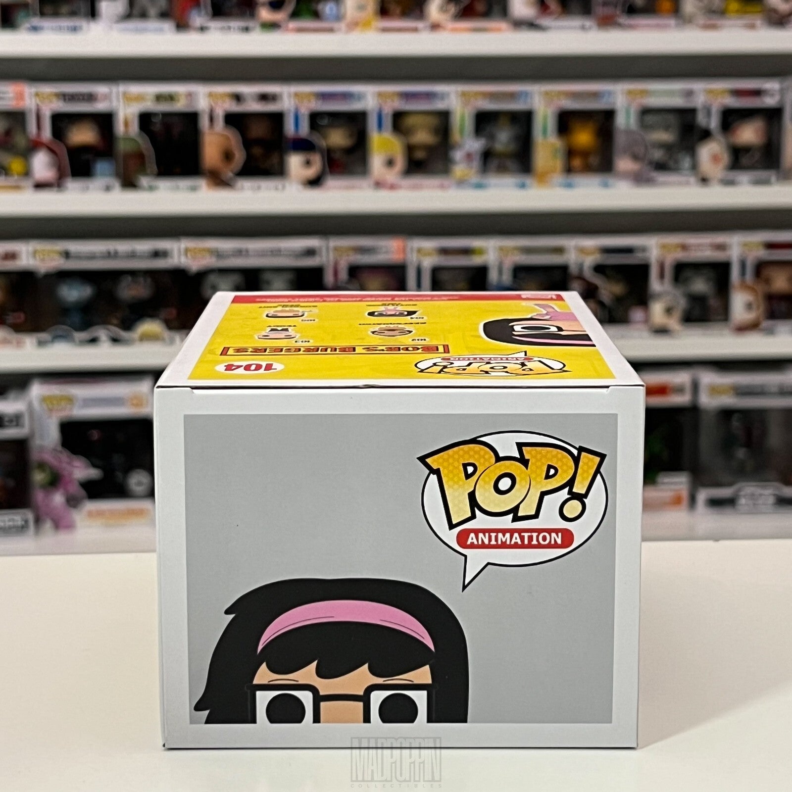 Funko Pop Animation Bob's Burger Buttloose Tina Belcher Vaulted 104
