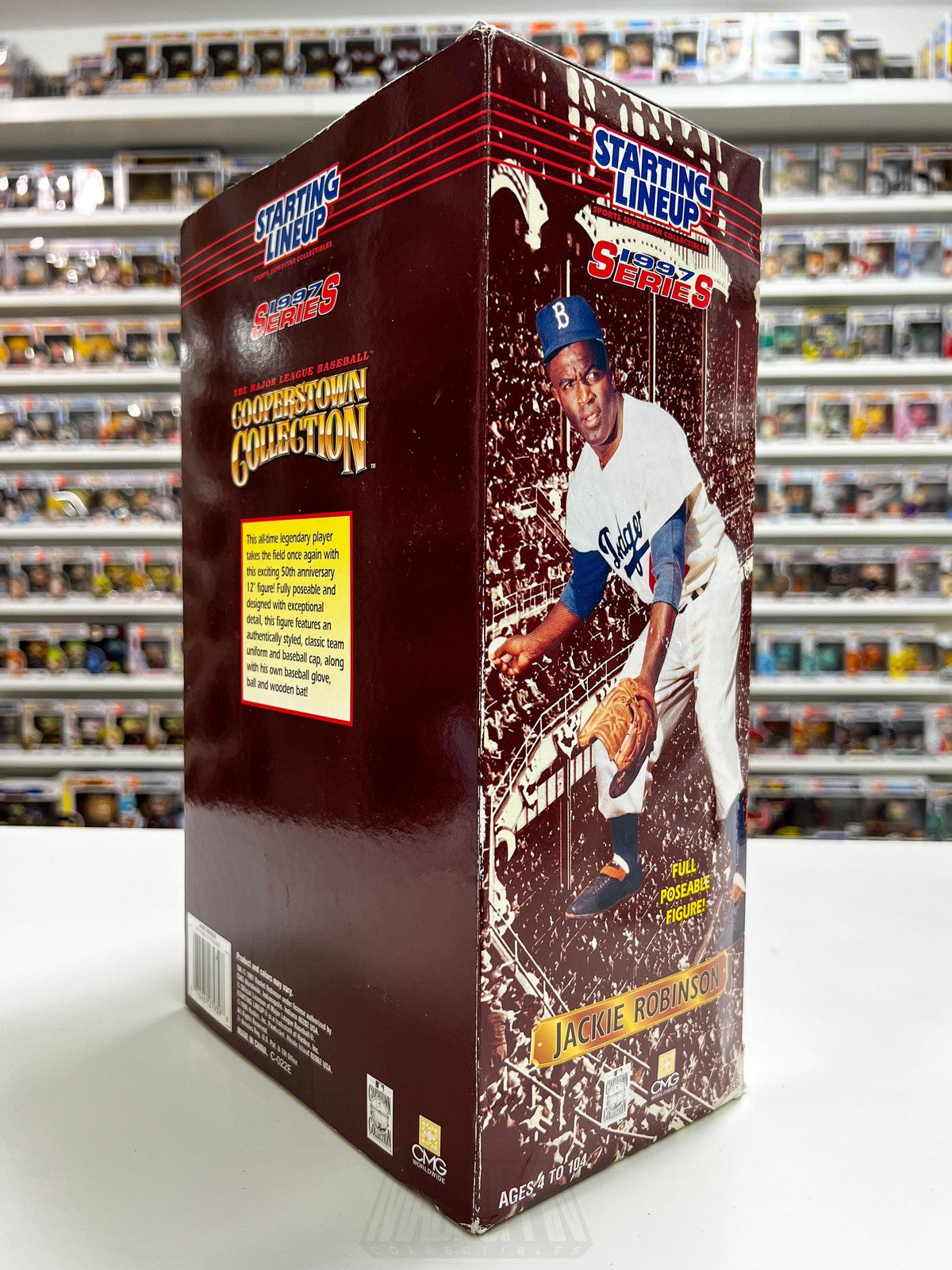 Starting Lineup Brooklyn Dodgers Jackie Robinson Cooperstown Figure MLB Baseball