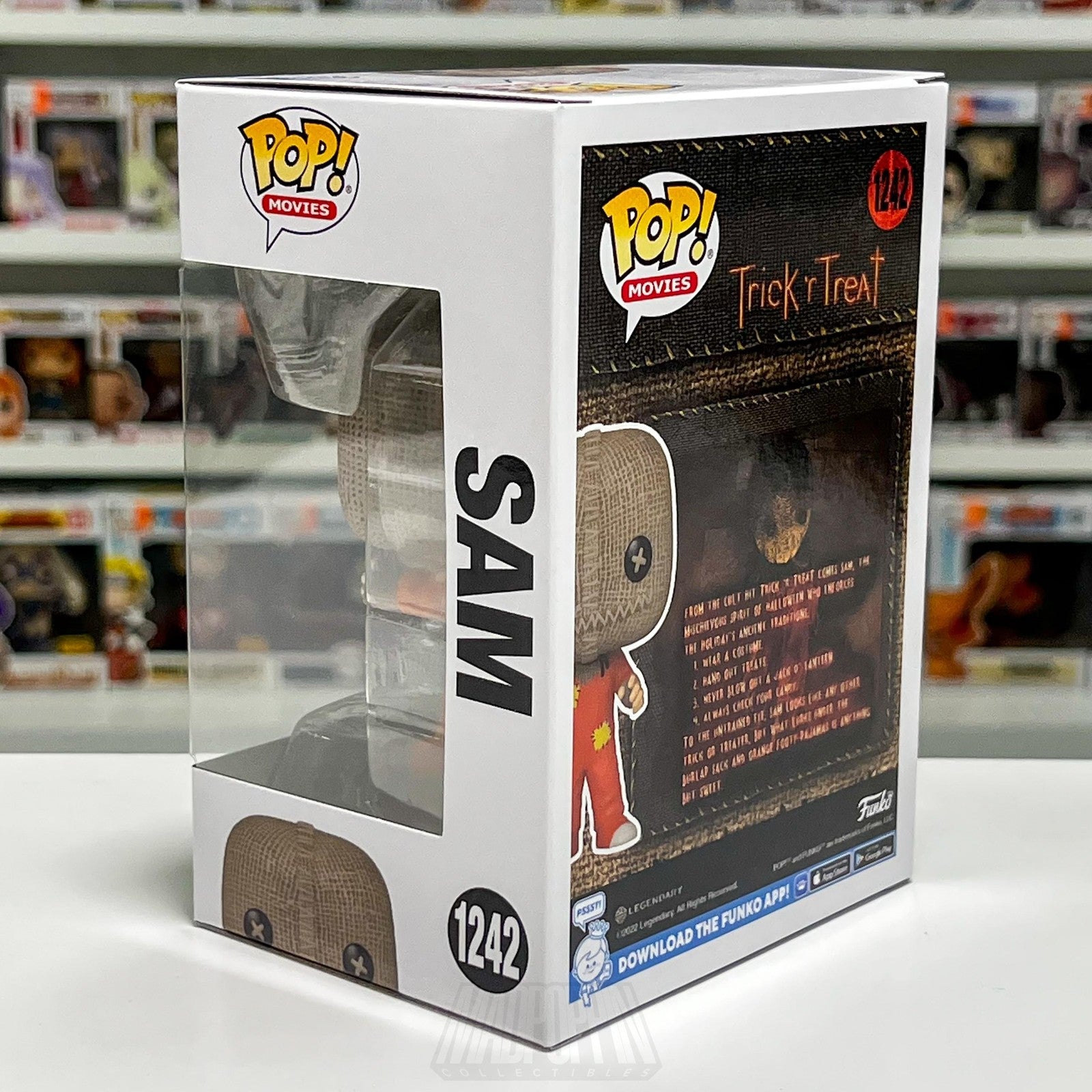 Funko Pop! Movies Trick 'r Treat Sam 1242 Vinyl Figure New Box Horror Samhain