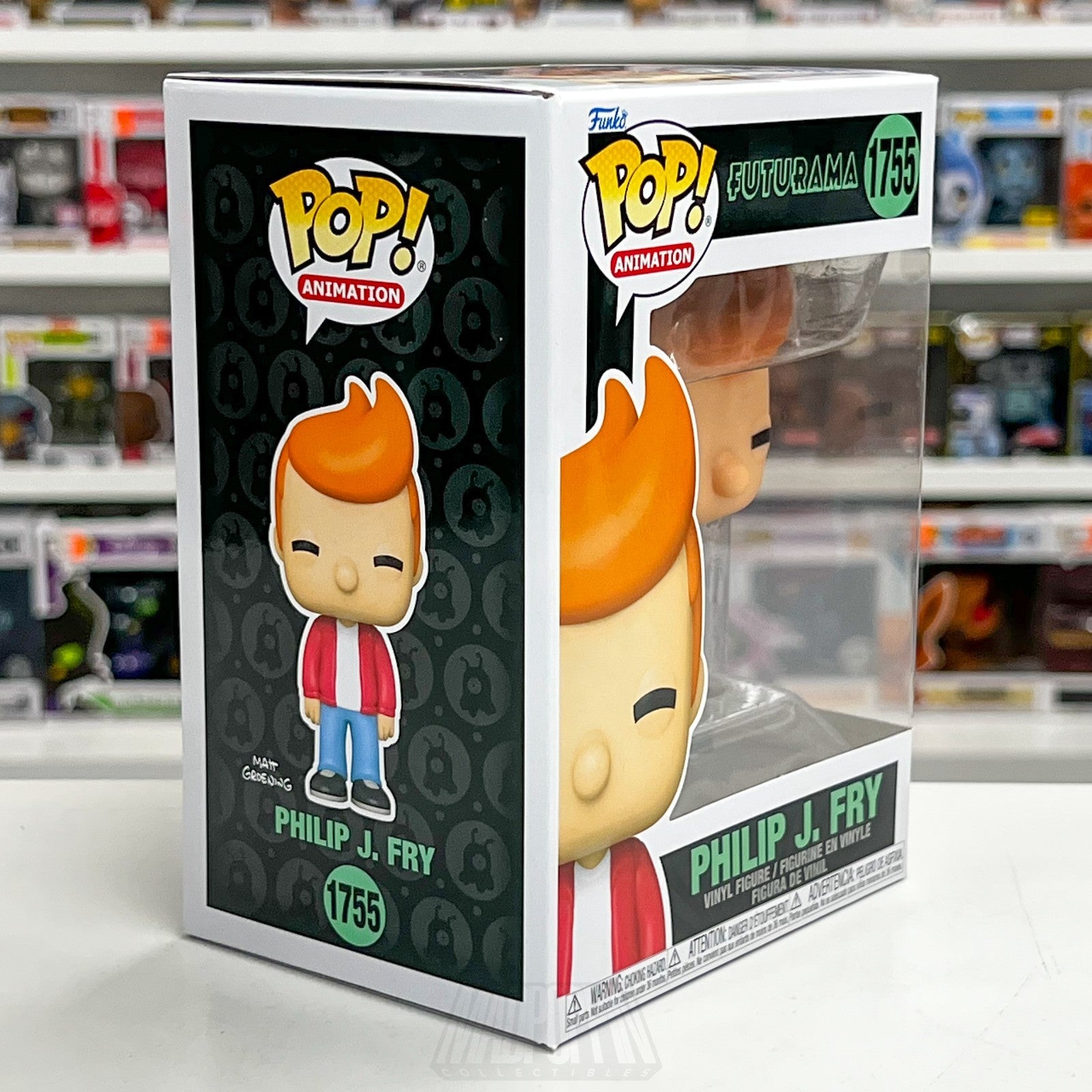 Funko Pop Animation Futurama Philip J Fry 1755 Sci-Fi TV Show Vinyl Figure Toy5