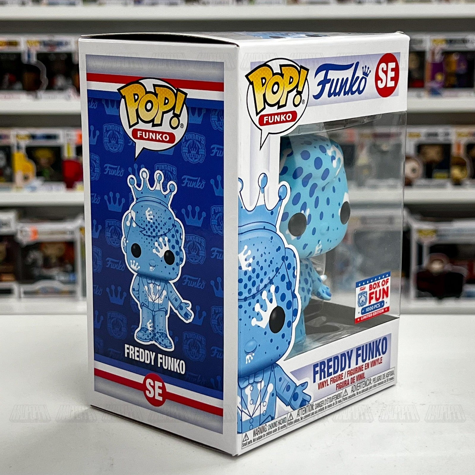 Funko Pop Freddy Funko Fundays Games Artist Series SE Box of Fun LE 1000 PCS New