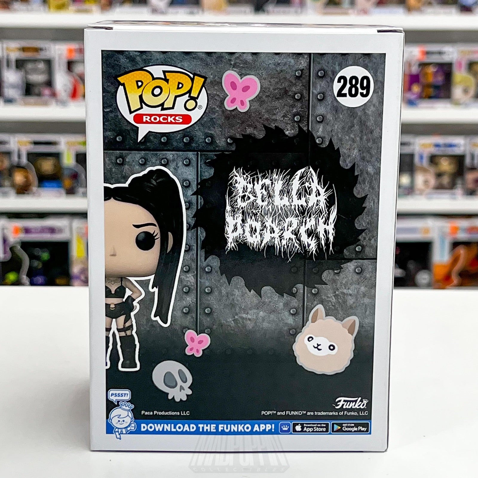 Funko Pop Rocks Bella Poarch #289 Vinyl Figure with Box POP! Rocks Collectible3
