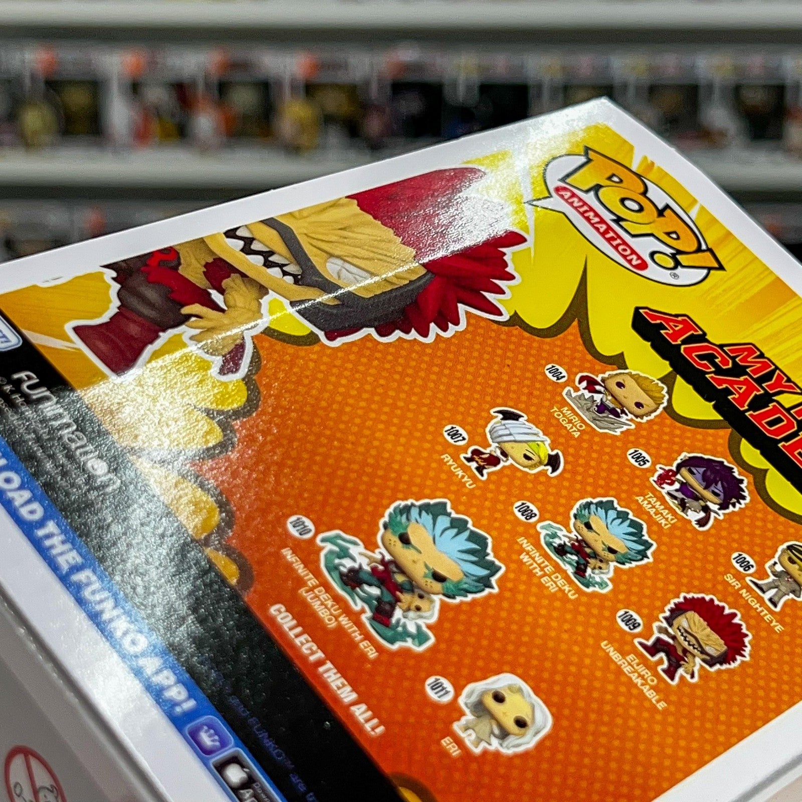 Funko Pop Animation My Hero Academia Eijiro Unbreakable 1009 Vinyl Figure Anime