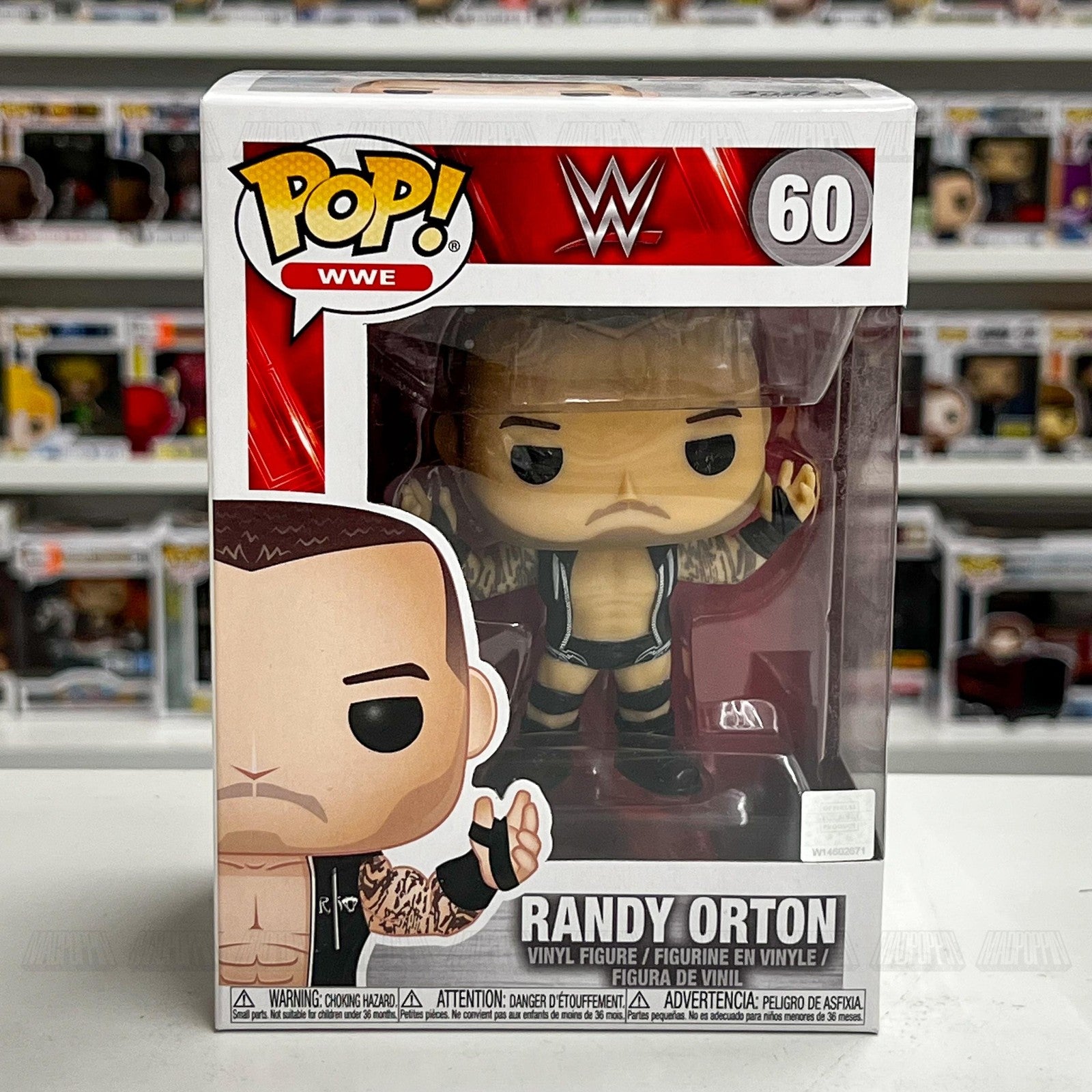 Funko Pop WWE Randy Orton Vinyl Figure #60 New in Box Wrestling Collectible Toy
