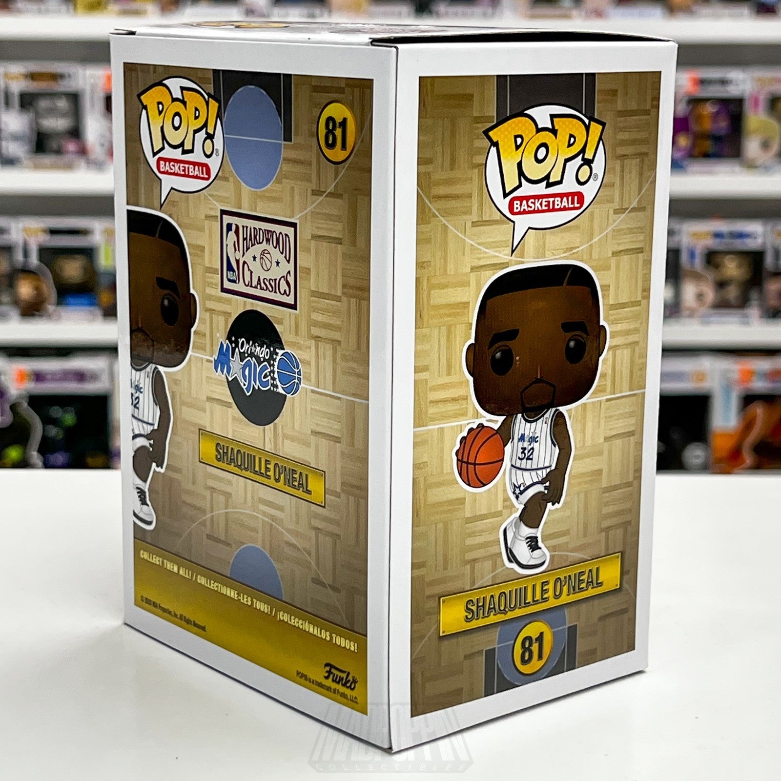 Funko Pop NBA Shaquille O'Neal 81 Orlando Magic Vinyl Figure Basketball New HWC4