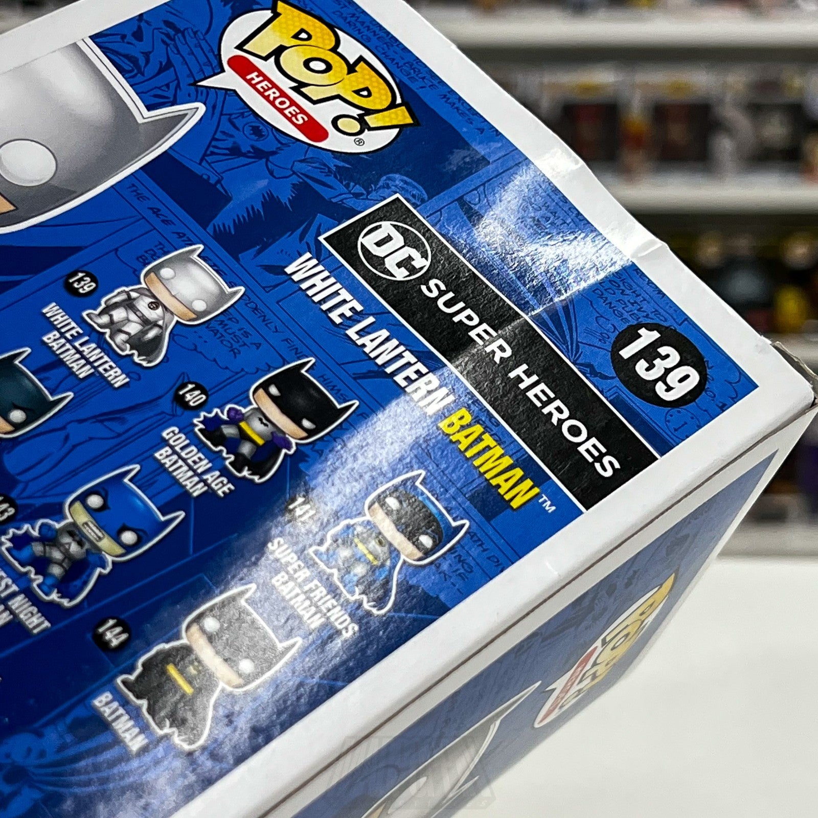 Funko Pop DC Super Heroes White Lantern Batman NYCC New York 139 Vinyl Figure9