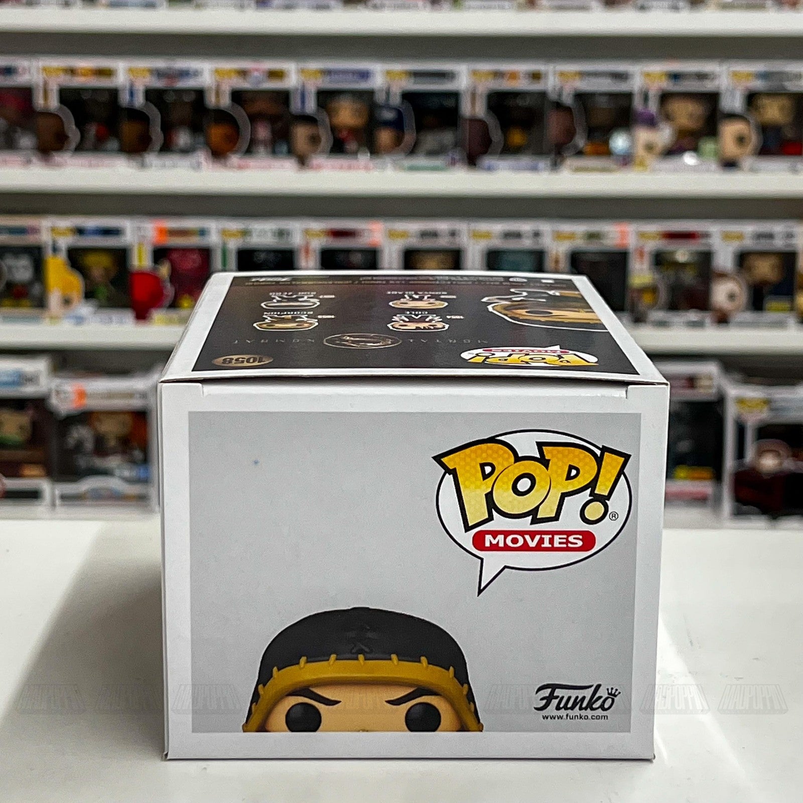 Funko Pop Movies Mortal Kombat Scorpion #1058 Walmart Exclusive Vinyl Figure New