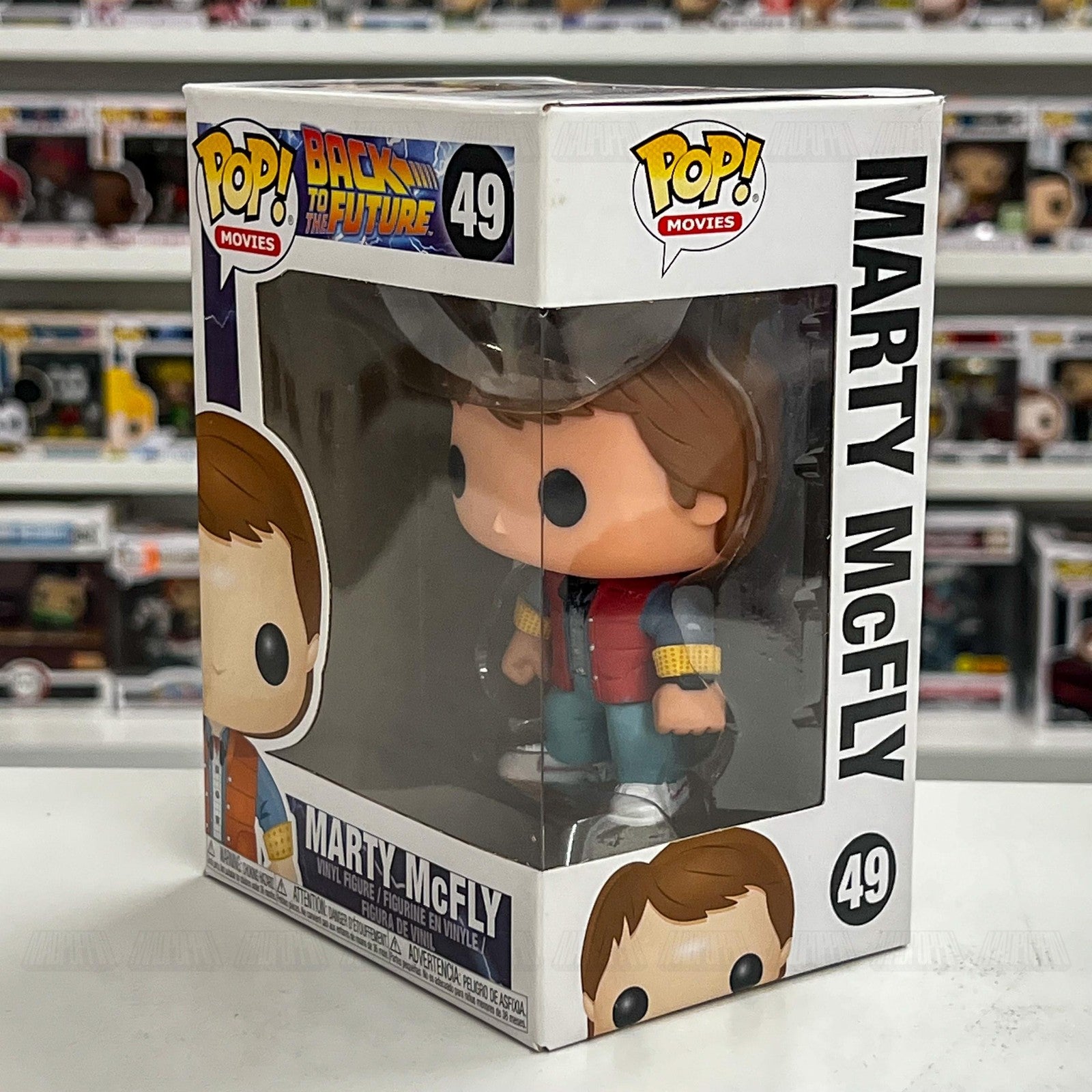 Funko Pop Movies Back to the Future 49 Marty McFly Vinyl Figure Collectible New