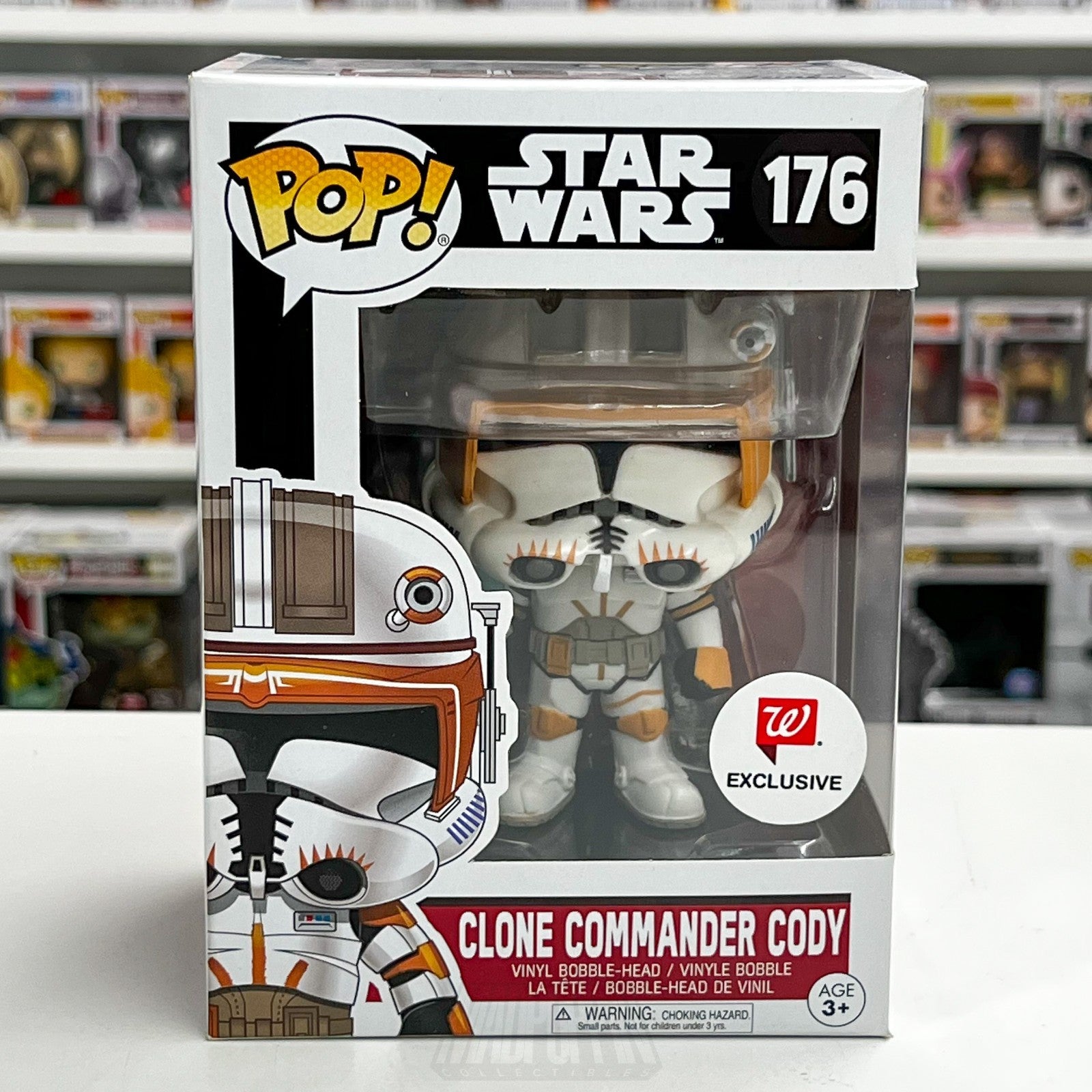 Funko Pop Star Wars Clone Commander Cody Walgreens 176 Troopers Toy Vinyl Figure0