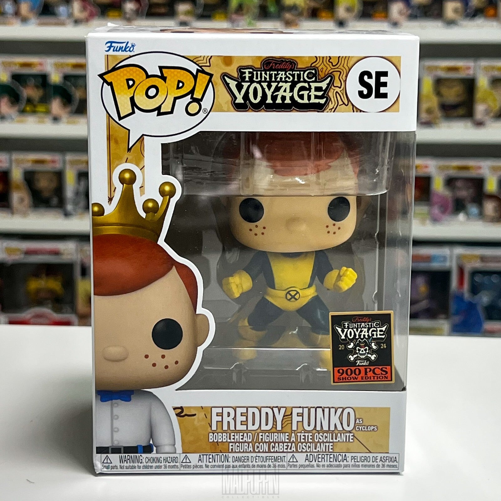 Funko Pop Fundays Funtastic Voyage Freddy Cyclops Mutant 900pcs Show Edition SE