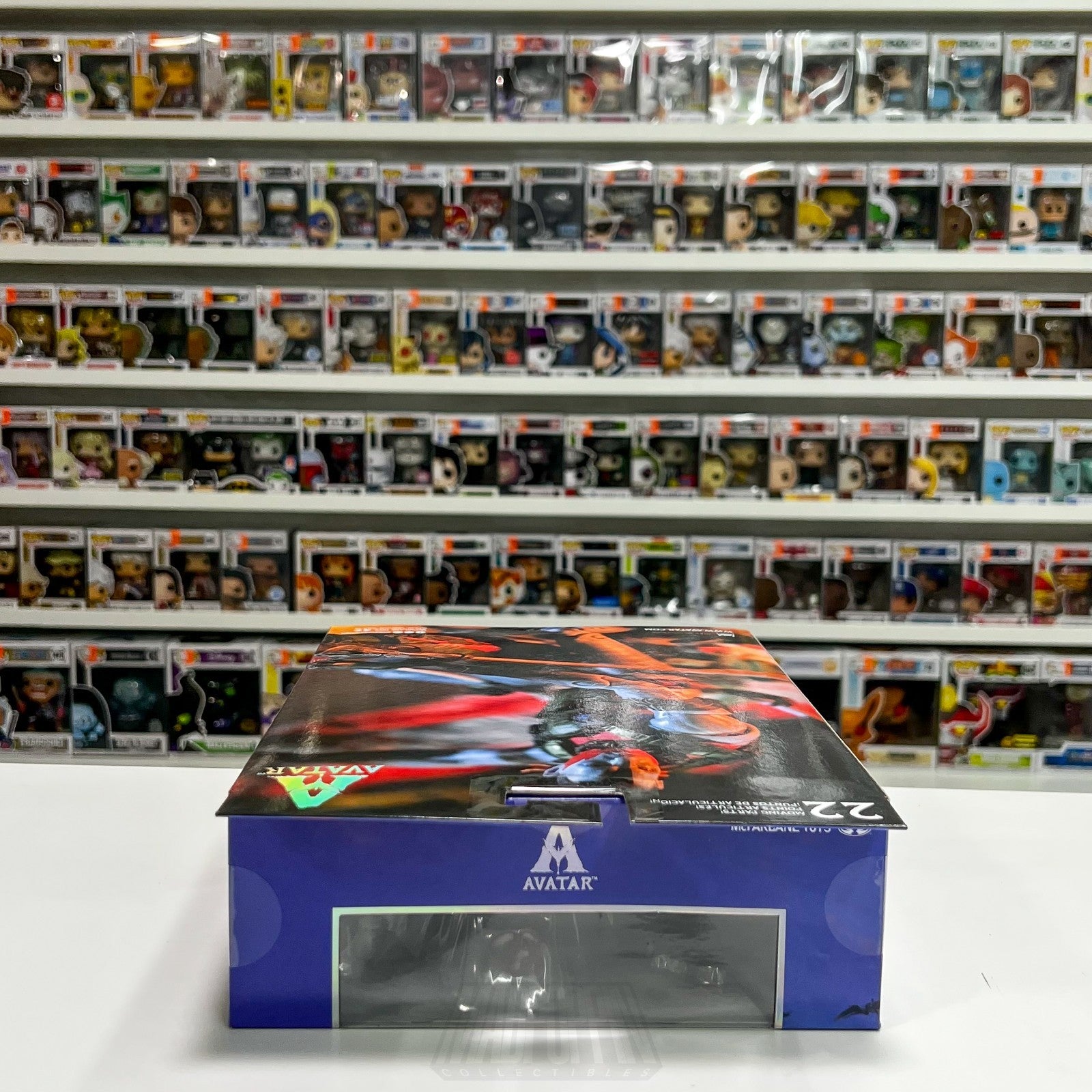 McFarlane Toys Gold Label Avatar Quaritch Ash Warrior RED PLATINUM 7 Inch Figure