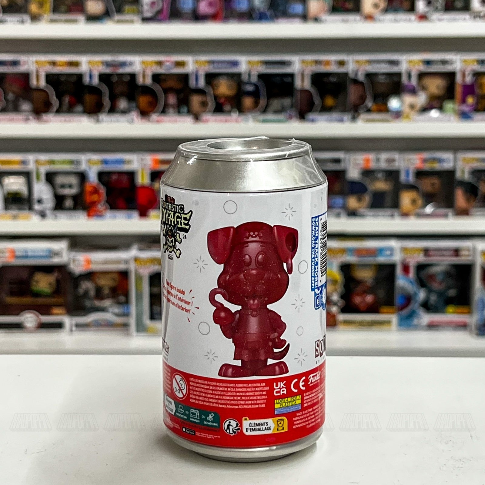 Funko Soda Pirate Proto Red Glitter Fundays Funtastic Voyage 5000pcs Limited Fig