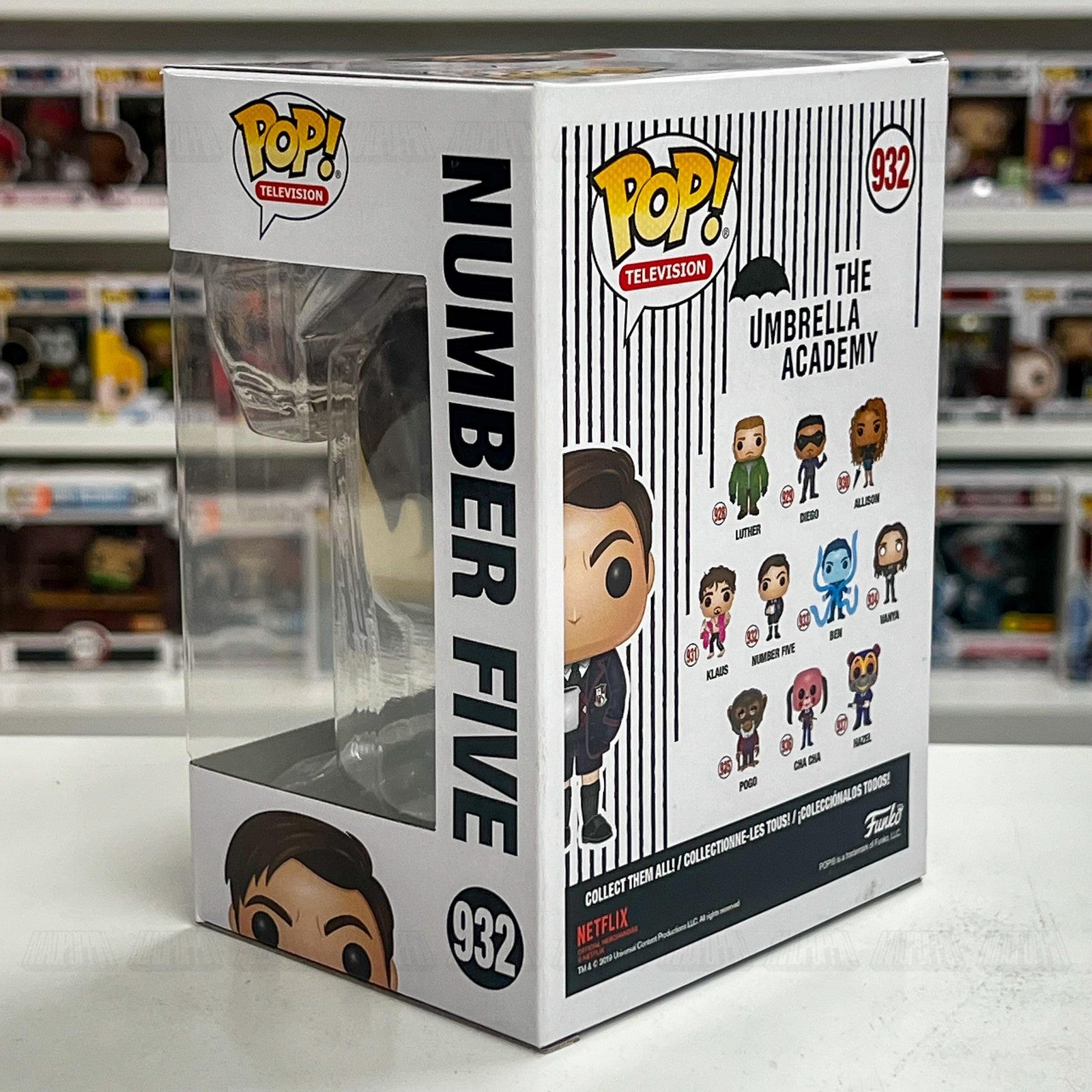 Funko Pop! Television Umbrella Academy Number Five 932 Vinyl Figure New In Box