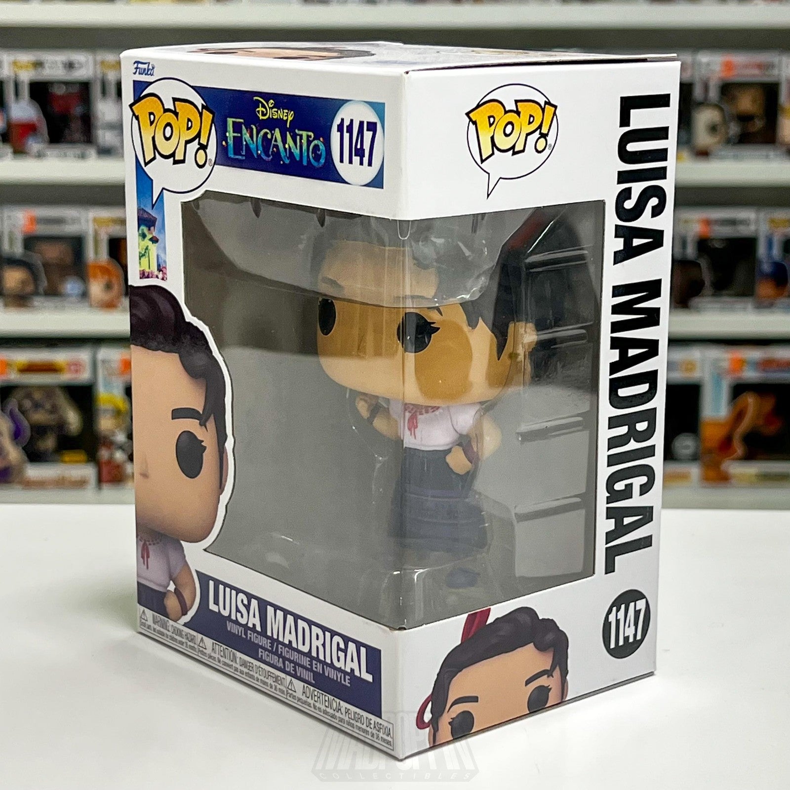 Funko Pop Disney Encanto Luisa Madrigal 1147 Vinyl Figure NIB Collectible Toy
