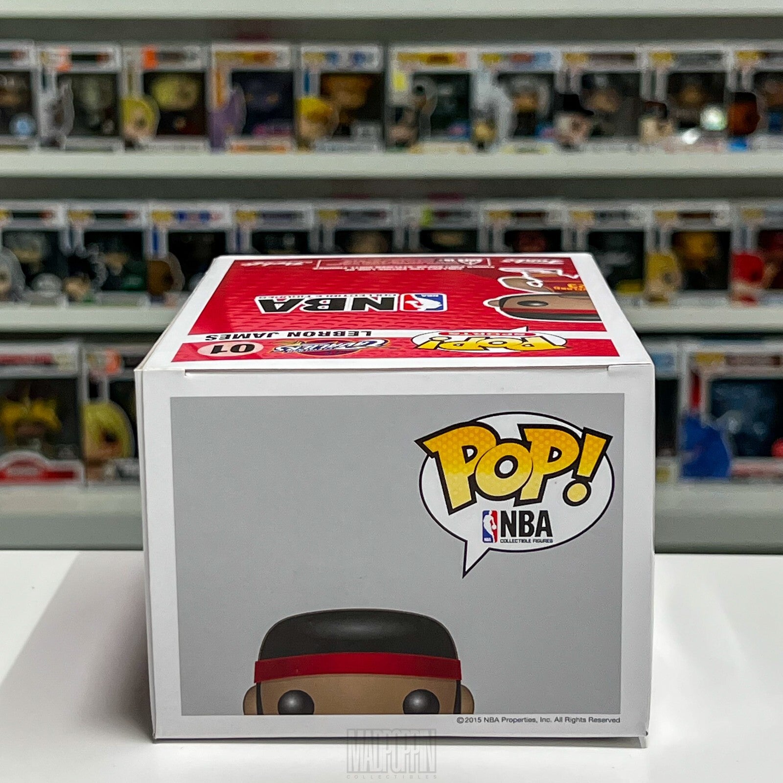 Funko Pop Sports NBA Basketball Cleveland Cavaliers Lebron King James Vaulted 01