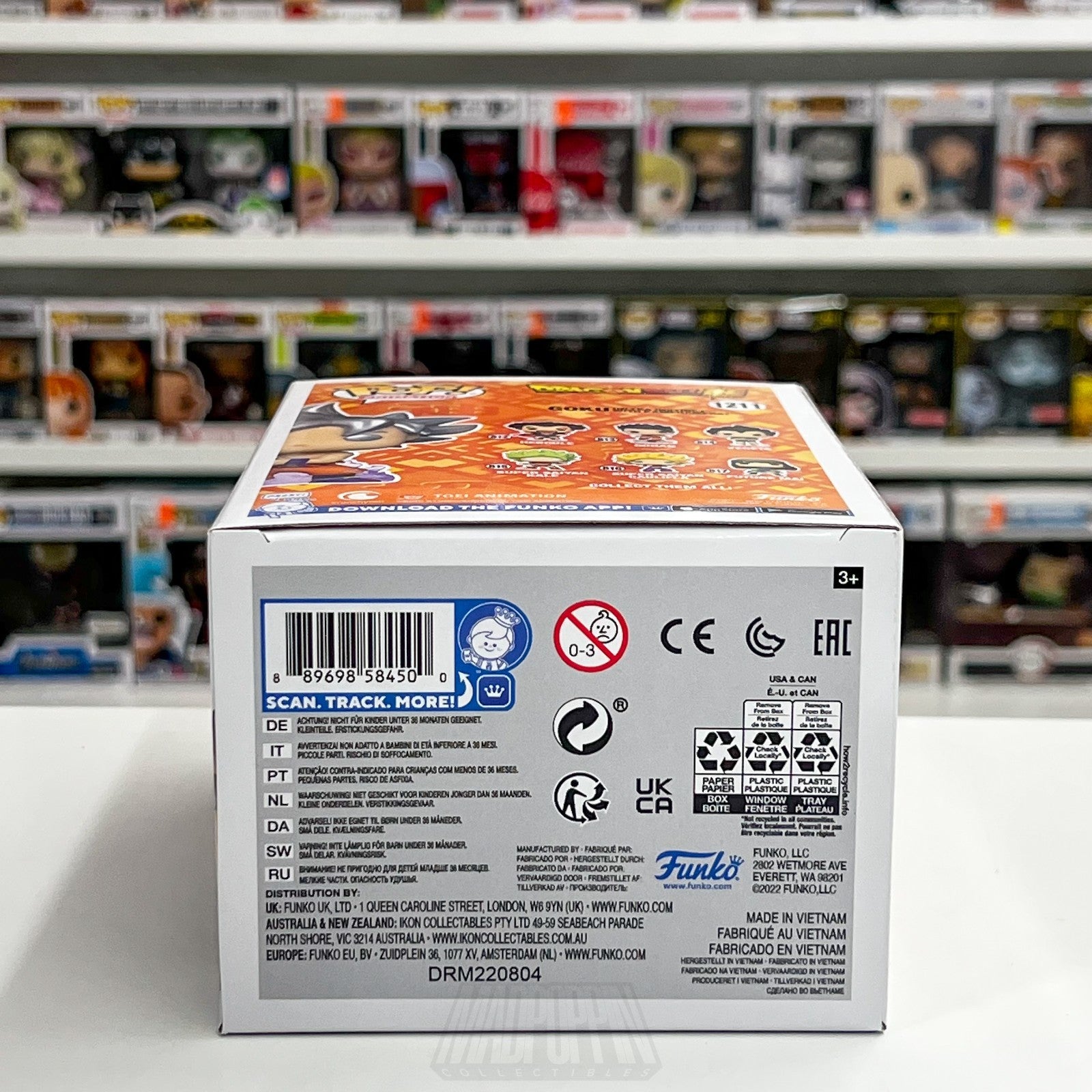 Funko Pop Anime Dragon Ball Super Goku Ultra Instinct Kamehameha NYCC 1211 Manga7